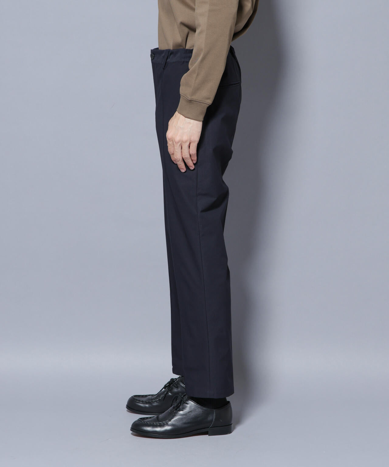 「N TROUSERS BASIC」SizeMoreTEXBRID(R)ストレッチパンツ(セットアップ可) 6685229204