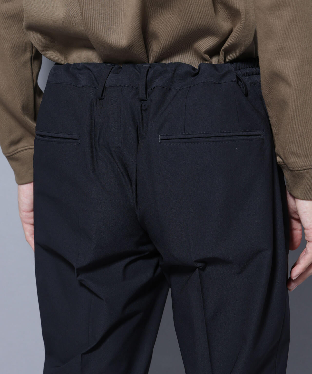 「N TROUSERS BASIC」SizeMoreTEXBRID(R)ストレッチパンツ(セットアップ可) 6685229204