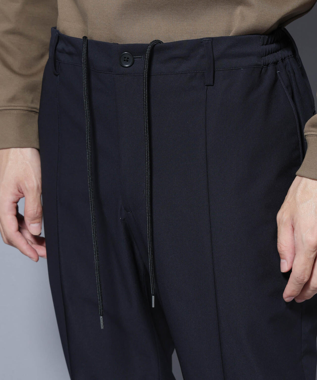 「N TROUSERS BASIC」SizeMoreTEXBRID(R)ストレッチパンツ(セットアップ可) 6685229204