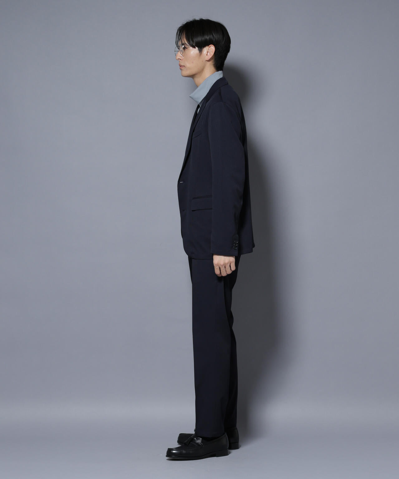 「N TROUSERS BASIC」 シャドーストライプパンツ(セットアップ可) 6685229205