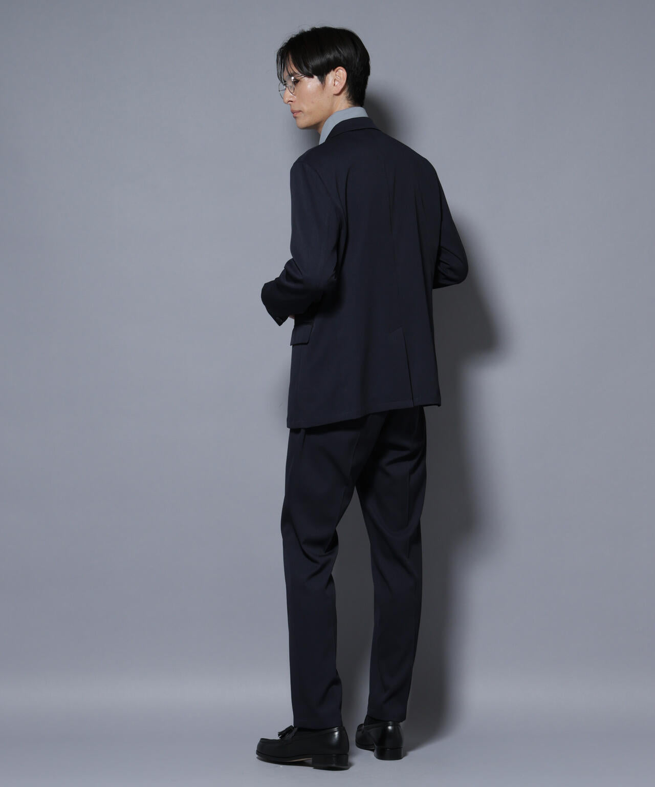 「N TROUSERS BASIC」 シャドーストライプパンツ(セットアップ可) 6685229205