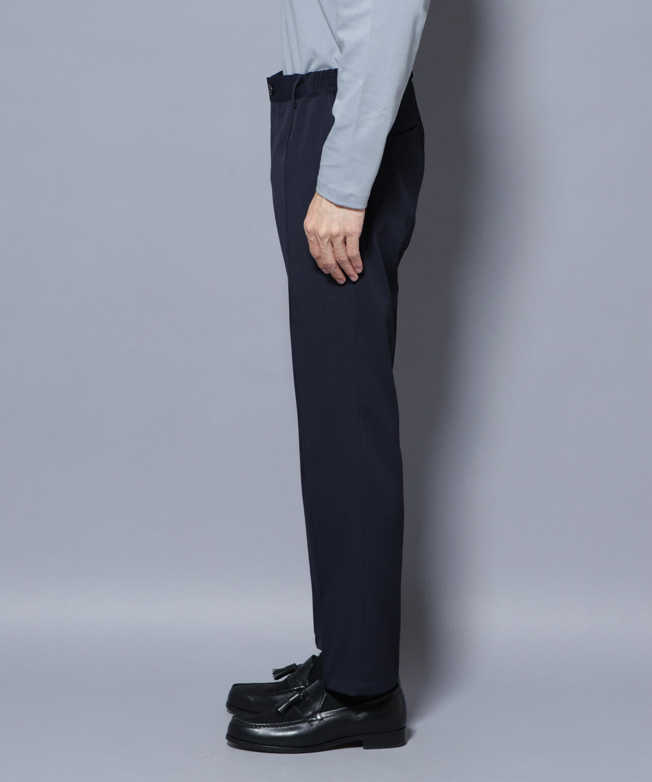 「N TROUSERS BASIC」 シャドーストライプパンツ(セットアップ可) 6685229205