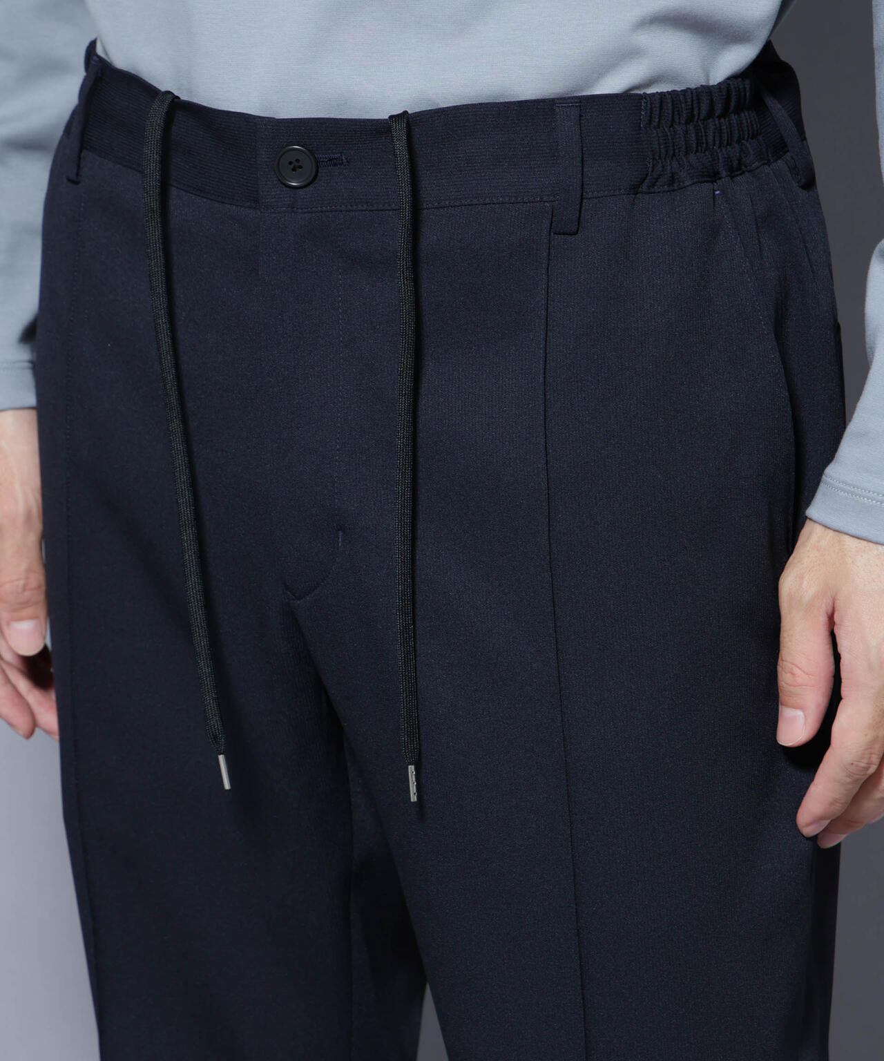 「N TROUSERS BASIC」 シャドーストライプパンツ(セットアップ可) 6685229205
