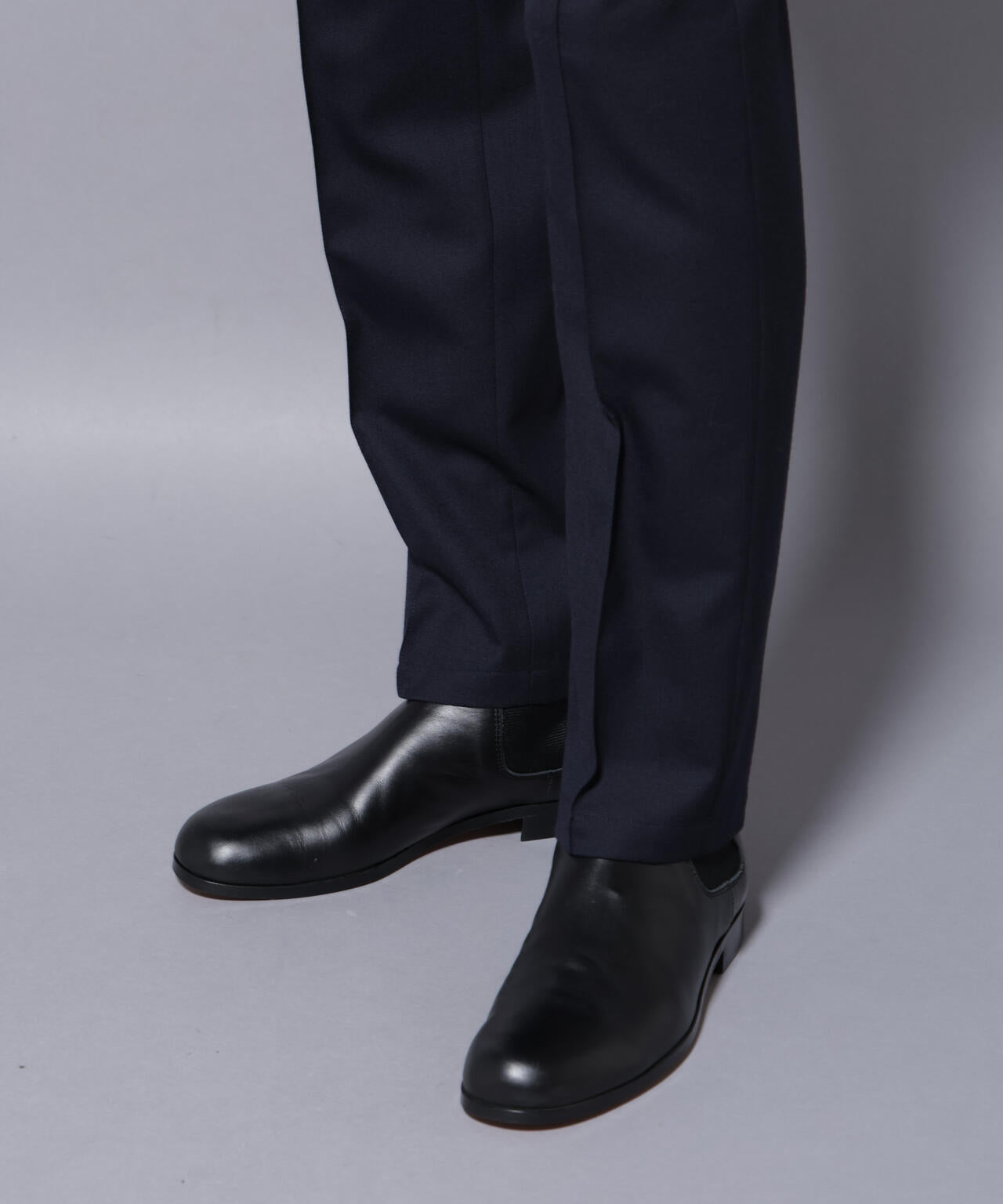 「N TROUSERS PREMIUM」RENU(R)ウール混洗えるサキソニーパンツ(セットアップ可) 6685229206