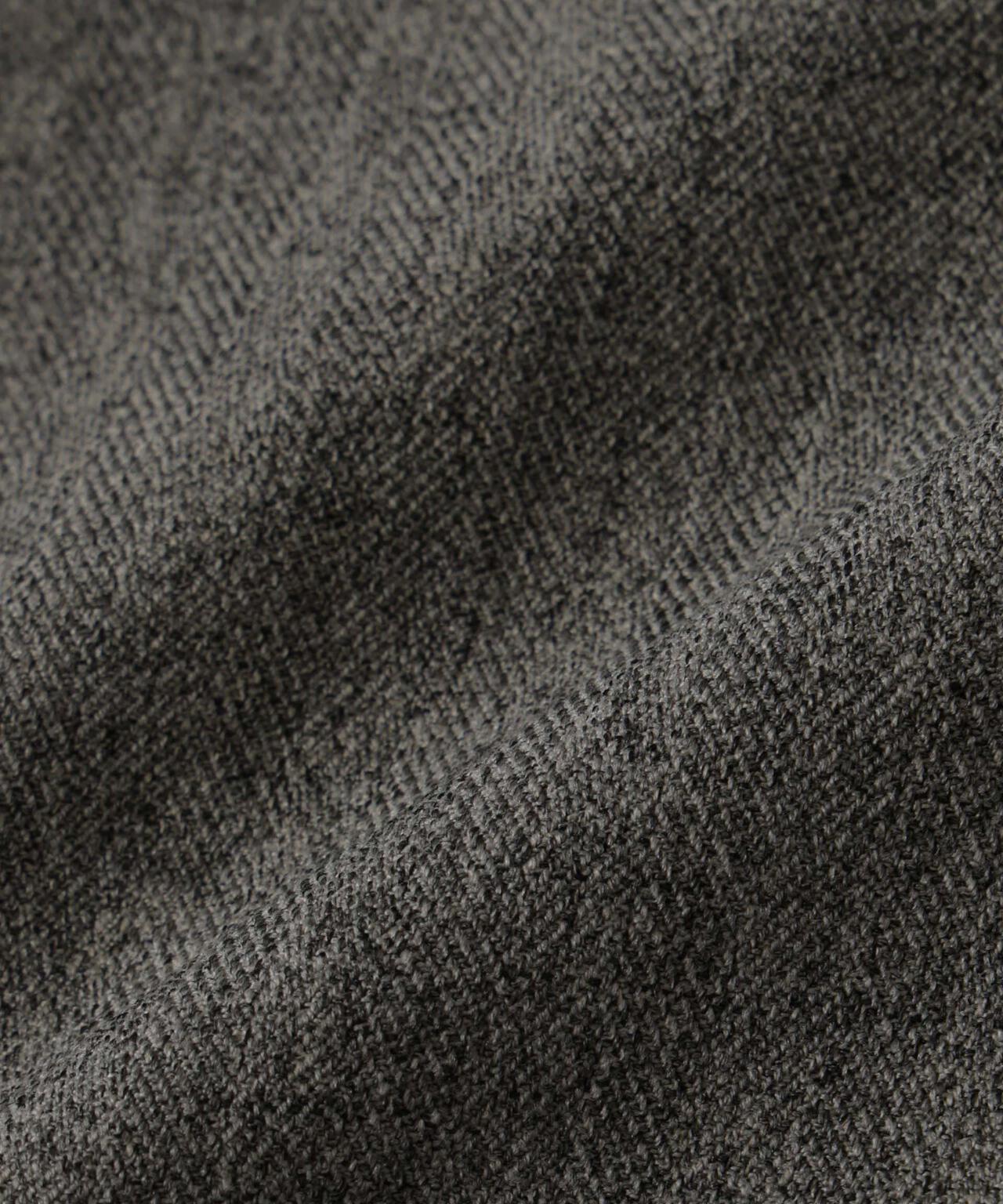「N TROUSERS BASIC」 洗えるMIXツイードストレッチパンツ(セットアップ可) 6685229207