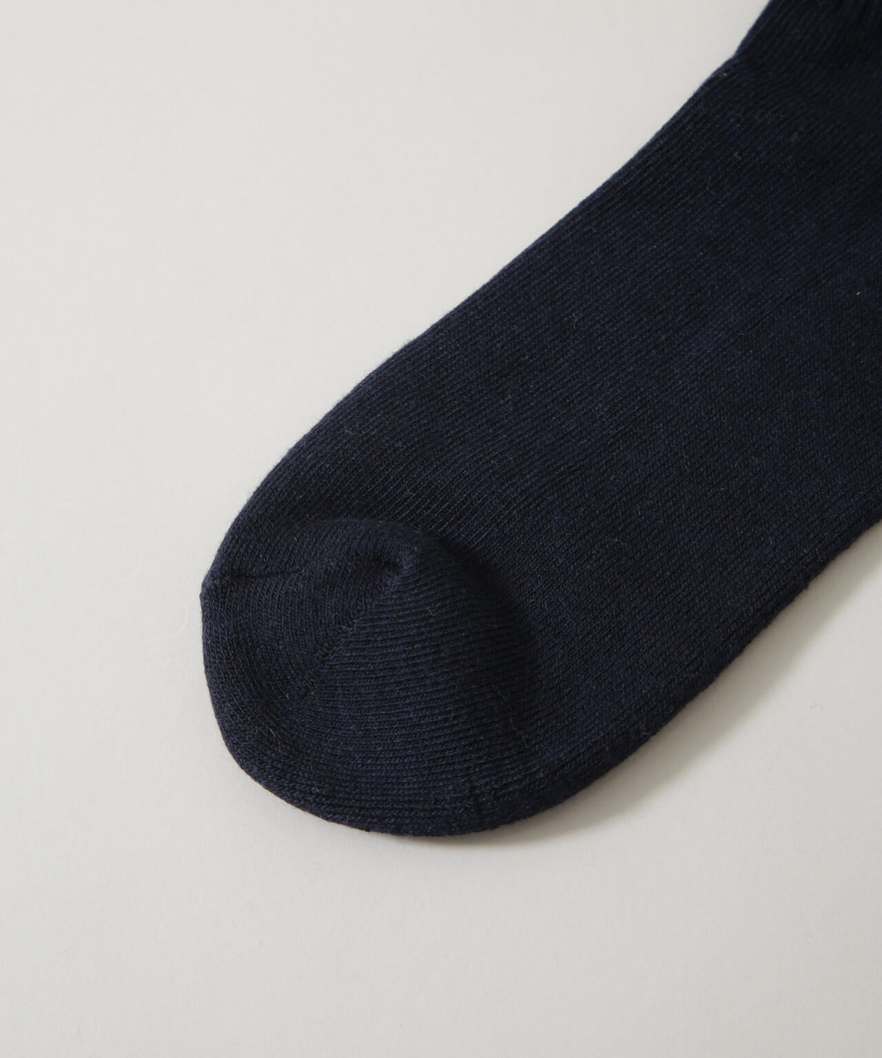「NJ/CLUB」 クォーターリブロゴ刺繍ソックス 6685251202