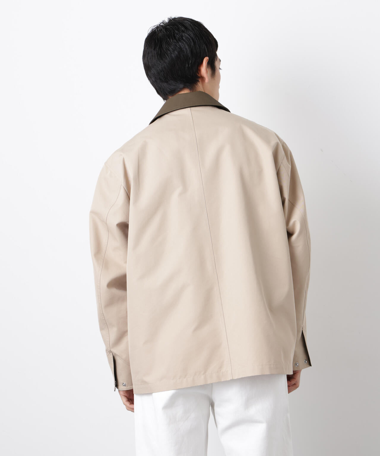 オーバージャケット「WARP PRINT」ライニング/撥水 6686111203