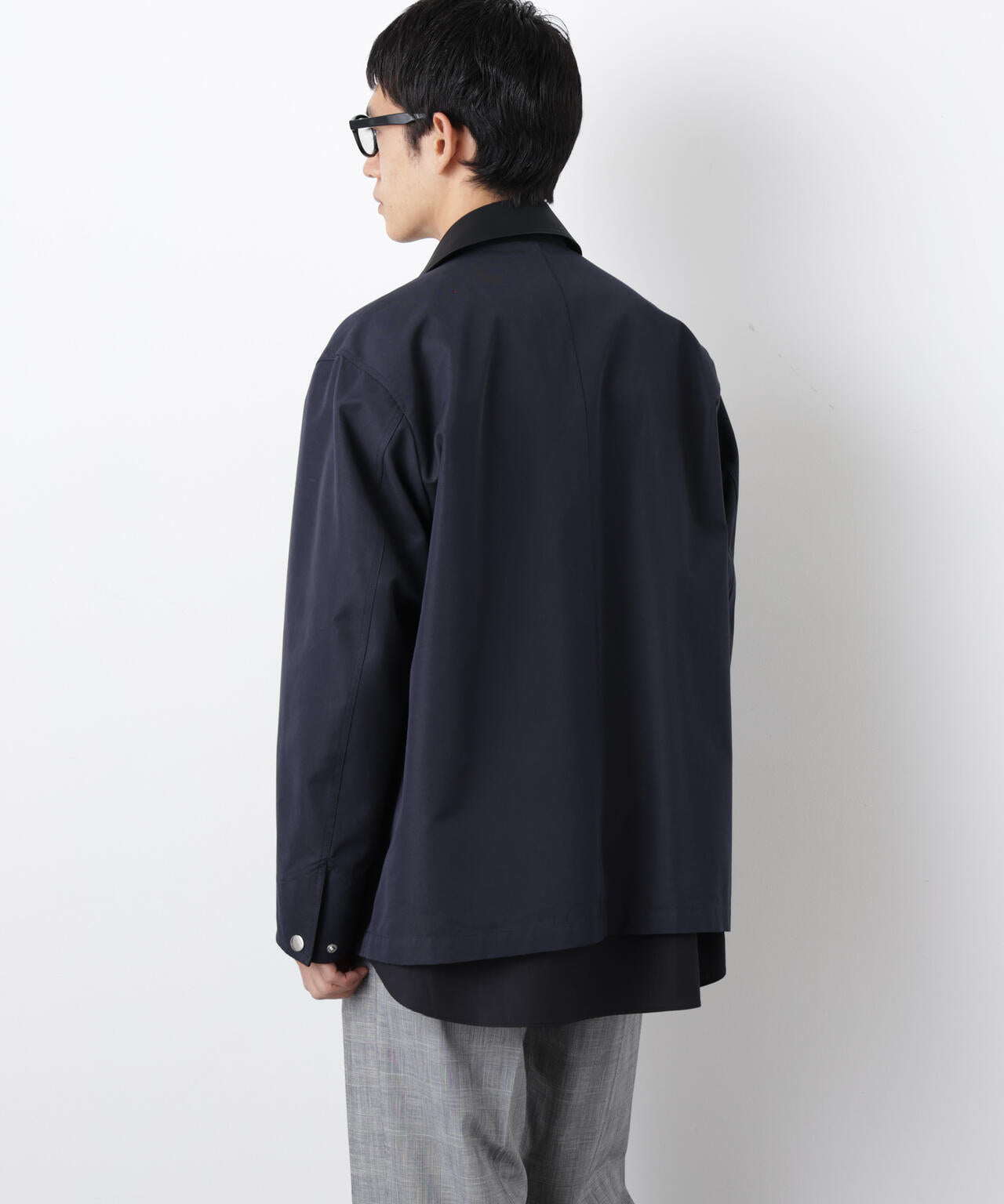 オーバージャケット「WARP PRINT」ライニング/撥水 6686111203