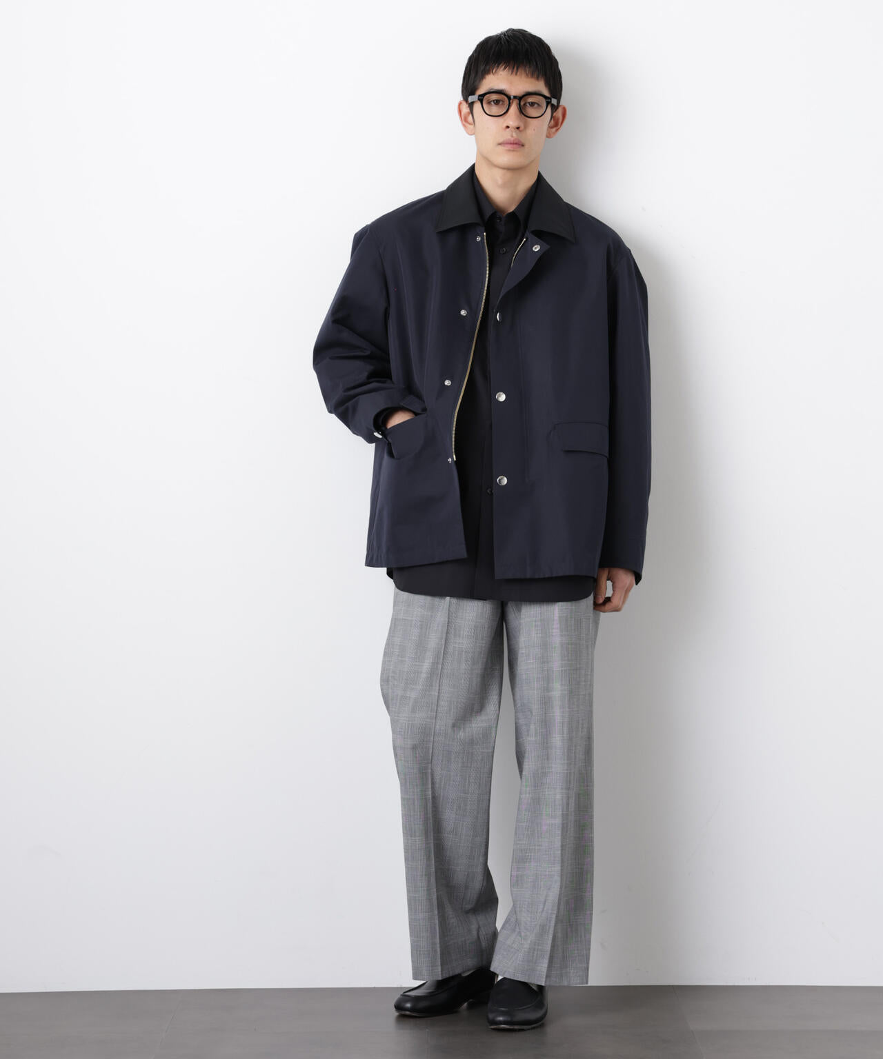 オーバージャケット「WARP PRINT」ライニング/撥水 6686111203