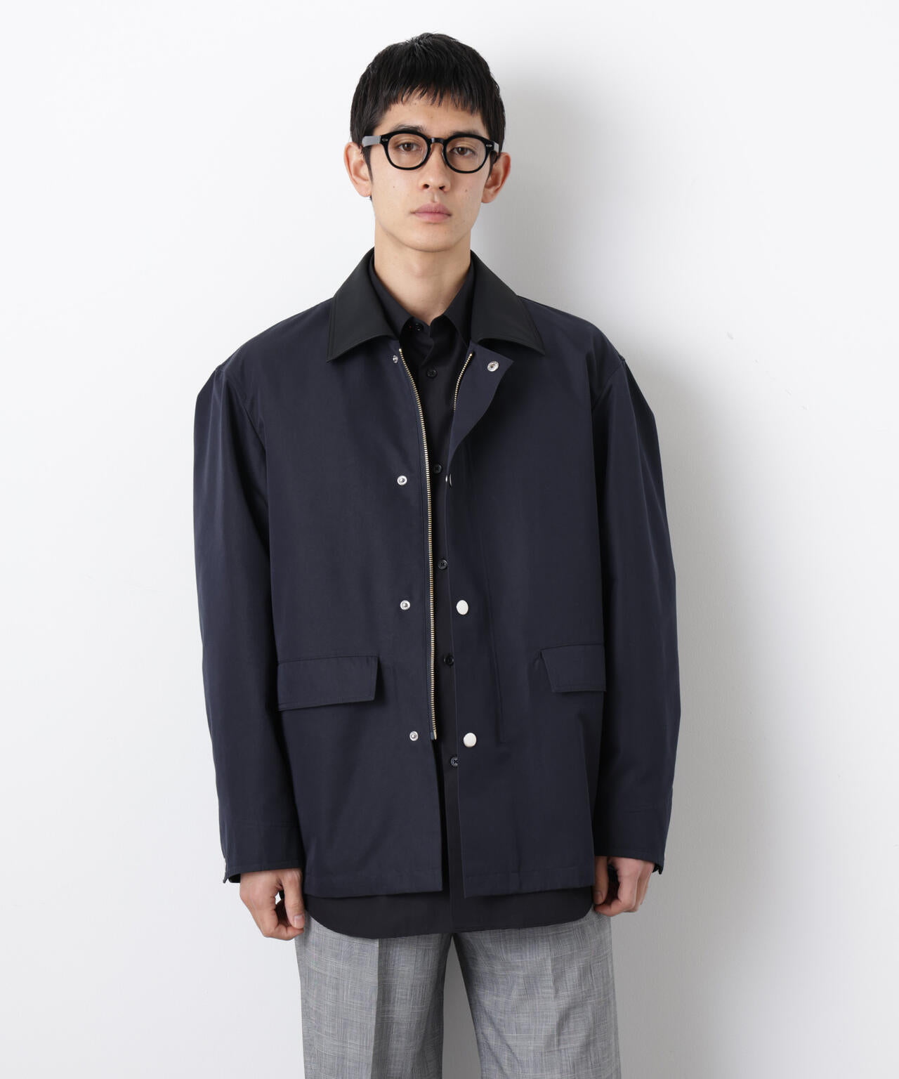 オーバージャケット「WARP PRINT」ライニング/撥水 6686111203