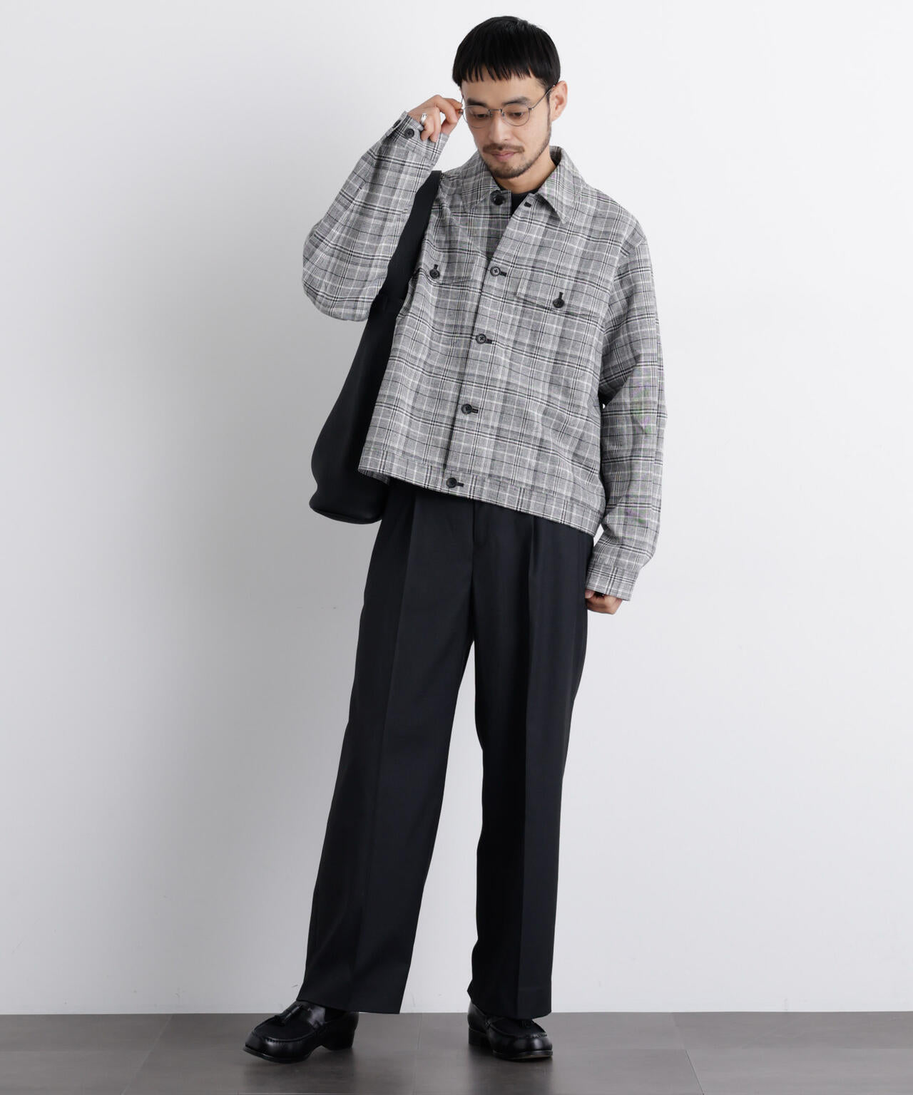 「FRENCH LINEN」リネンコットンシャツブルゾン 6686112202