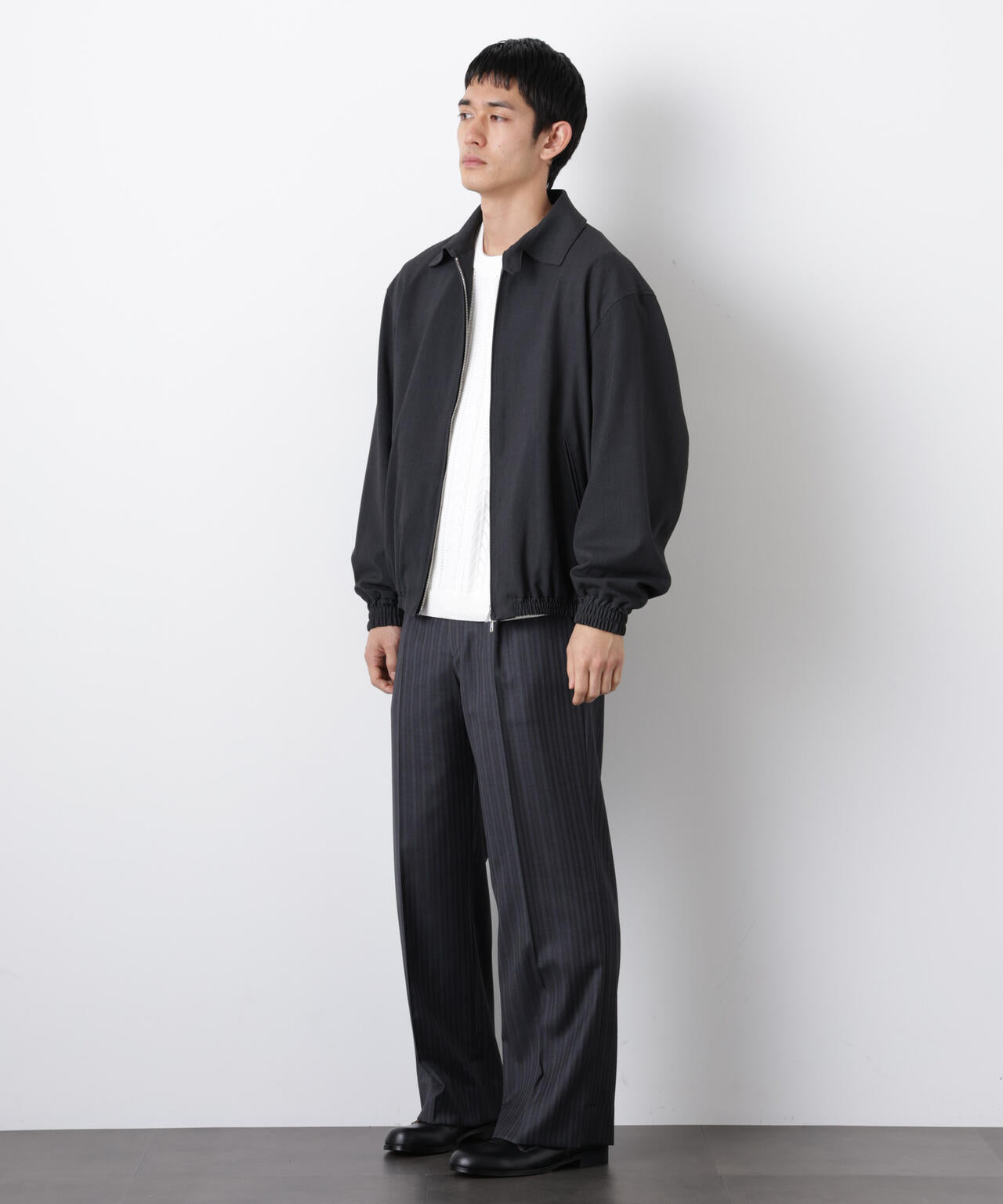 「モダンコンフォート」TRビックタックギャザーブルゾン 6686112203