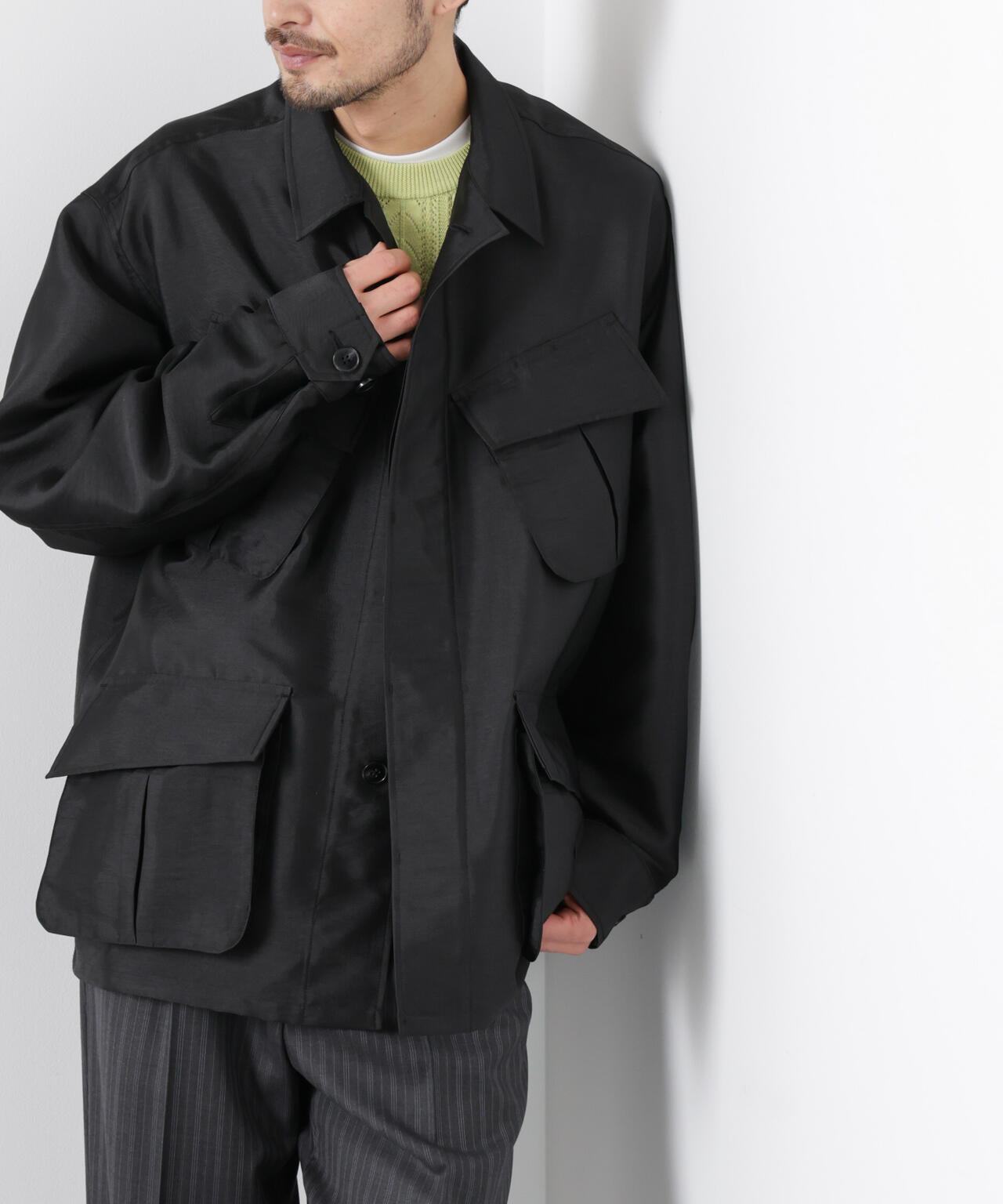 「ASSEMBLANC」 ソラーロ ファティーグジャケット 6686112204