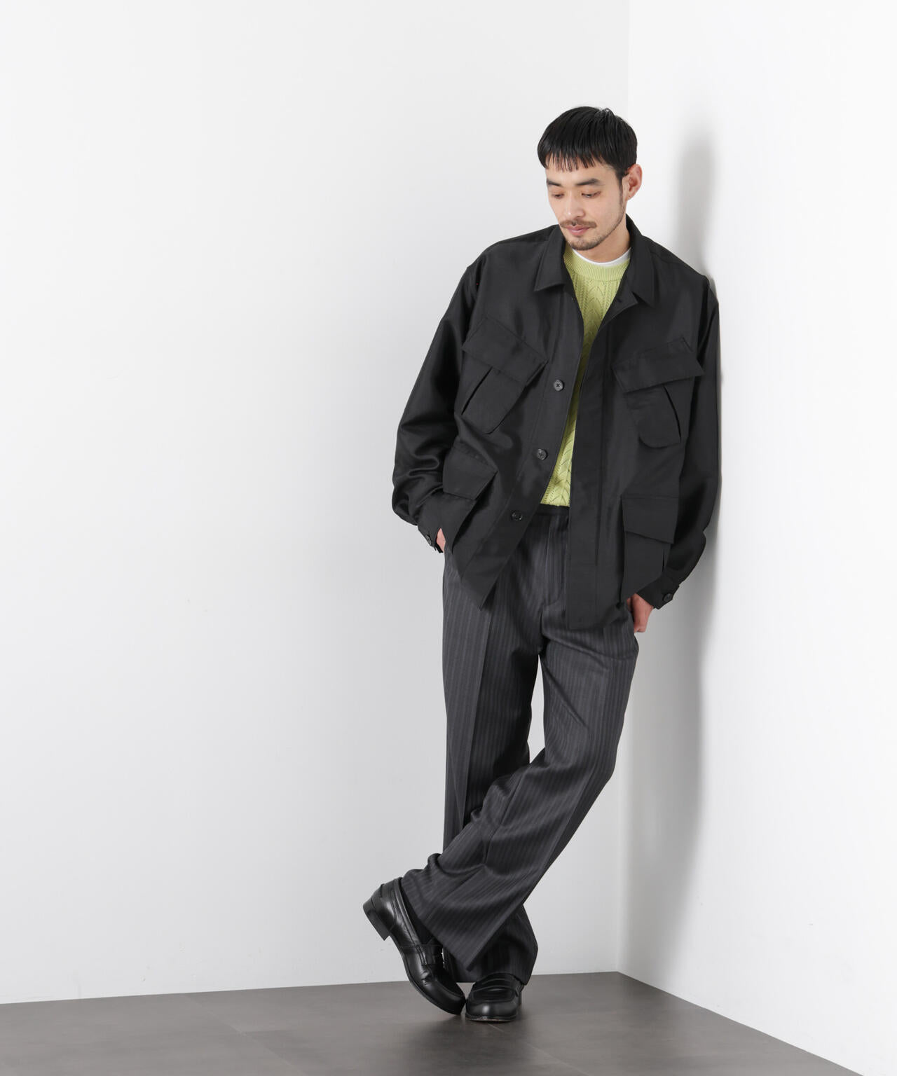 「ASSEMBLANC」 ソラーロ ファティーグジャケット 6686112204