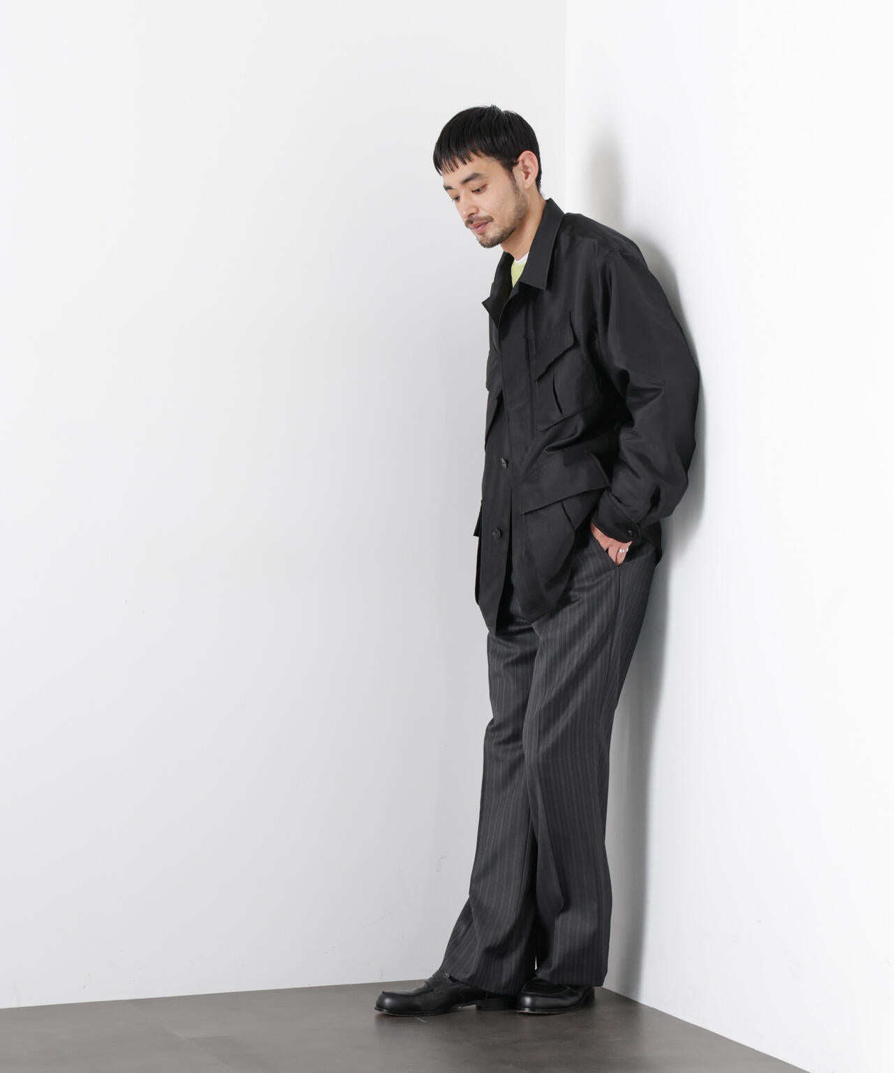 「ASSEMBLANC」 ソラーロ ファティーグジャケット 6686112204