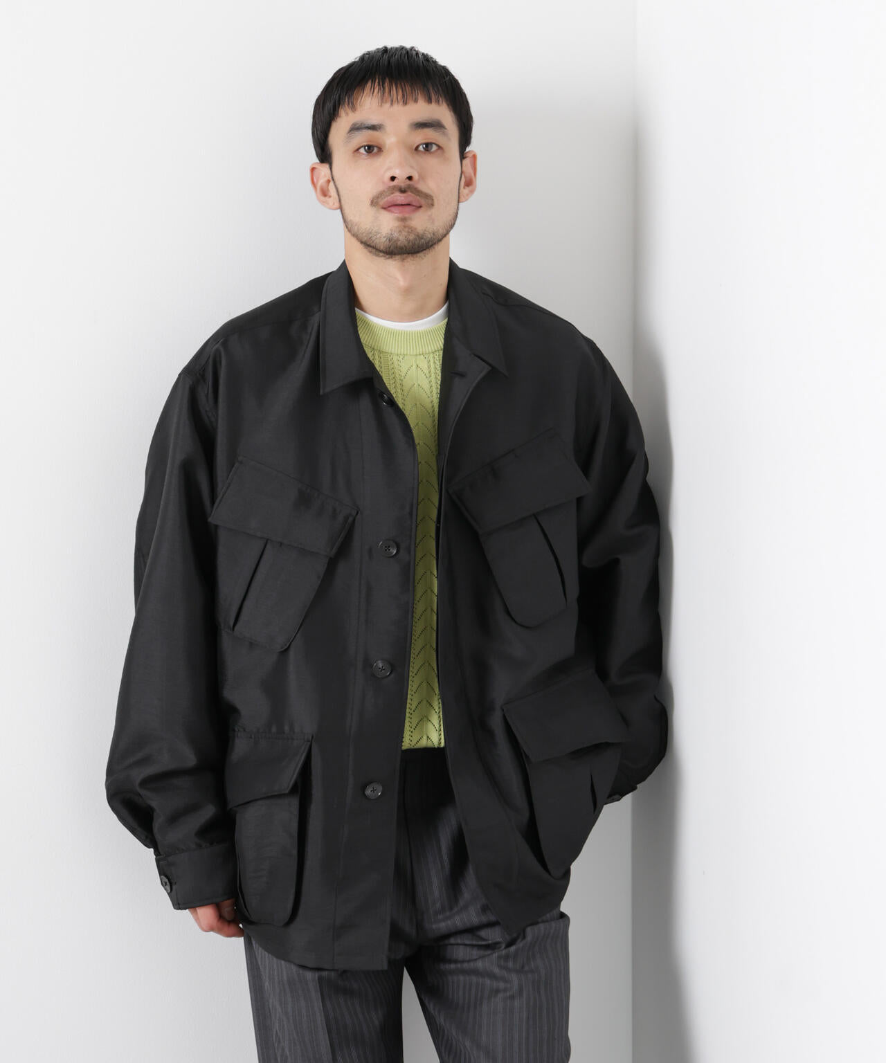 「ASSEMBLANC」 ソラーロ ファティーグジャケット 6686112204