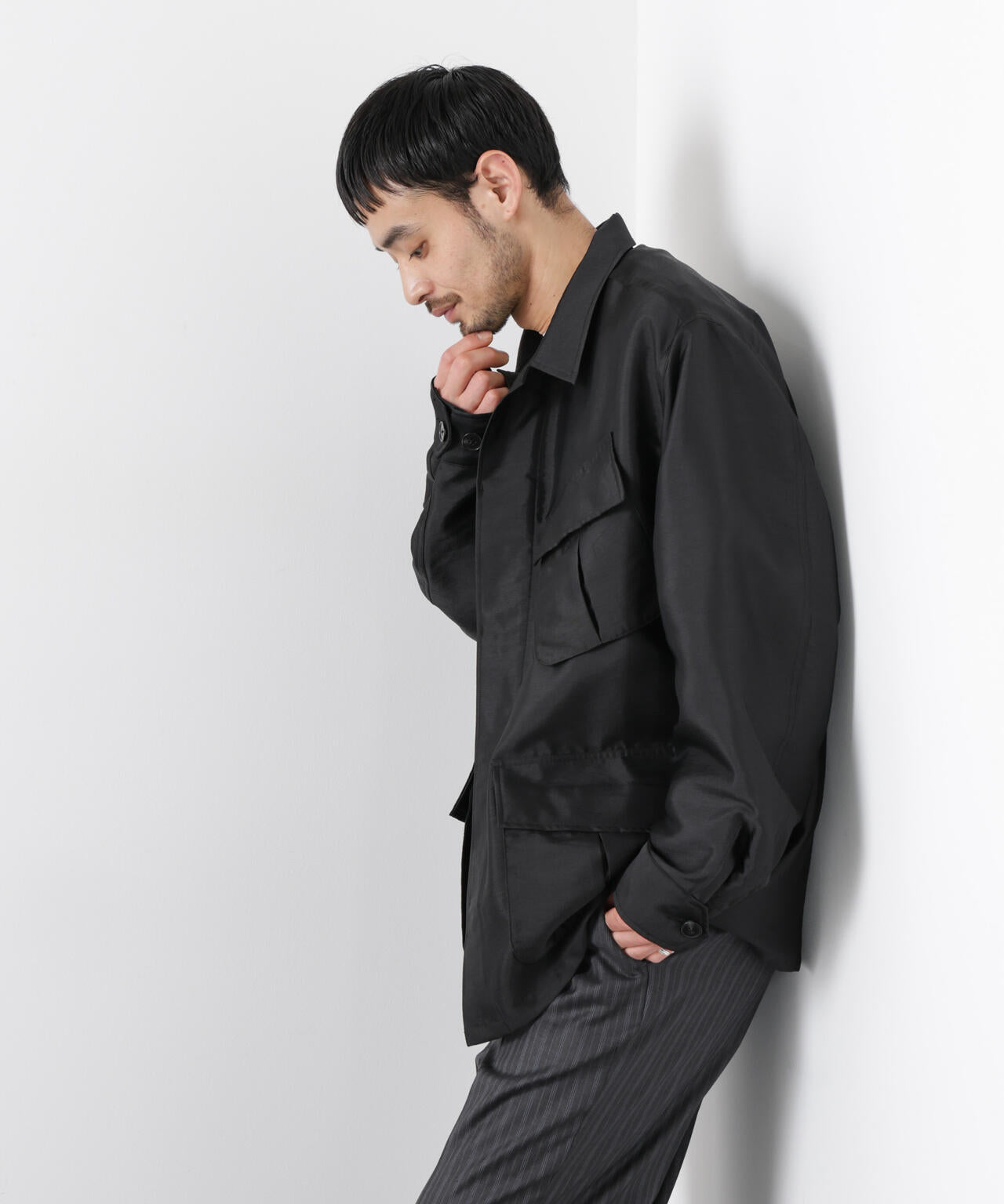 「ASSEMBLANC」 ソラーロ ファティーグジャケット 6686112204