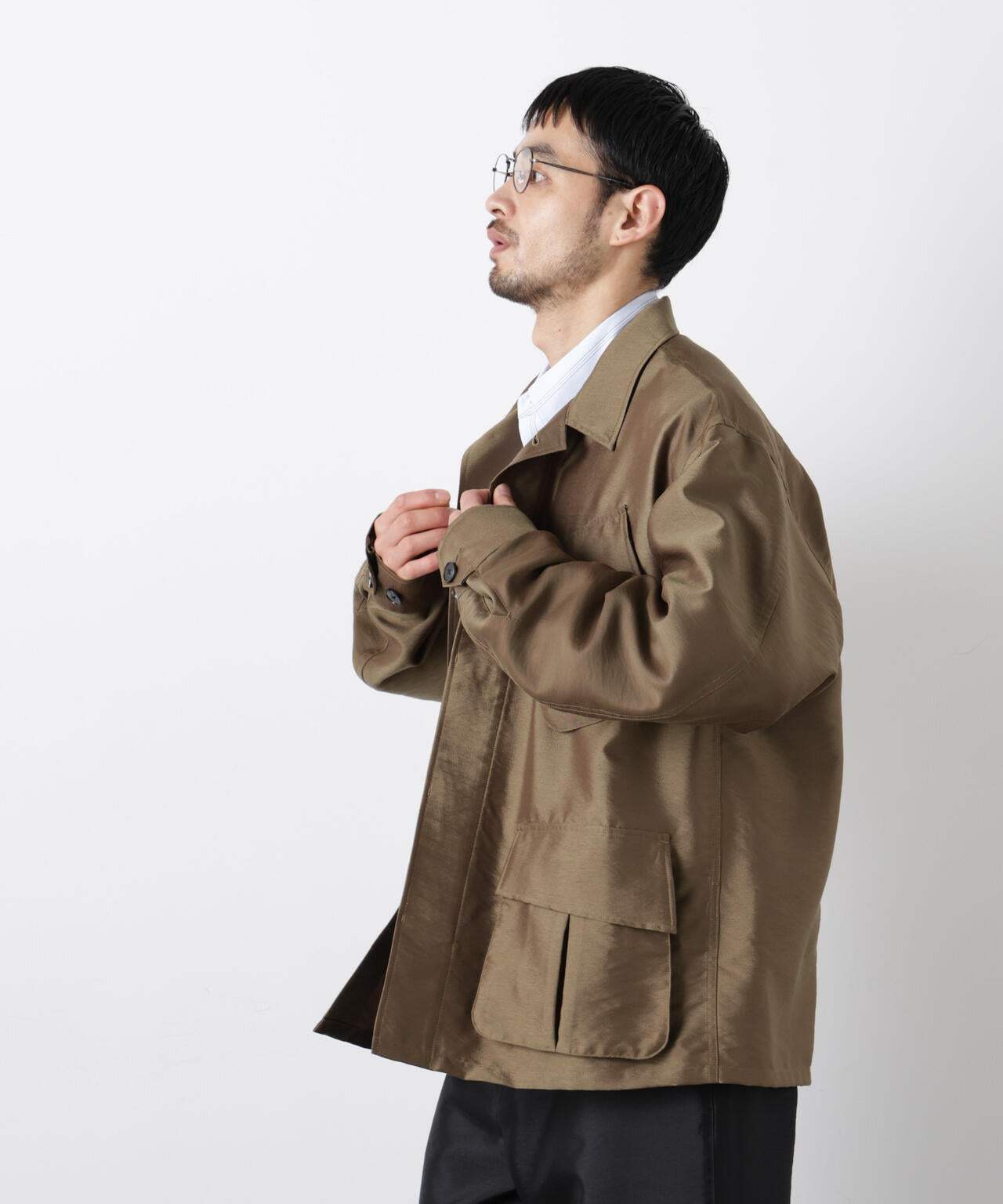 「ASSEMBLANC」 ソラーロ ファティーグジャケット 6686112204