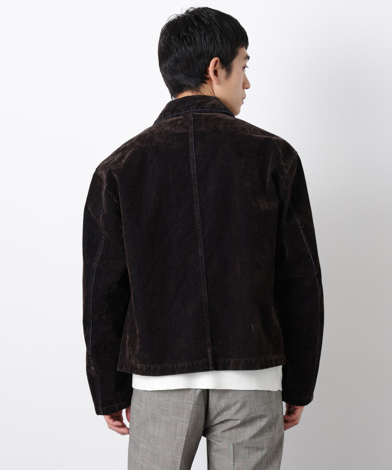 フロッキーデニム スポーツジャケット 6686112207