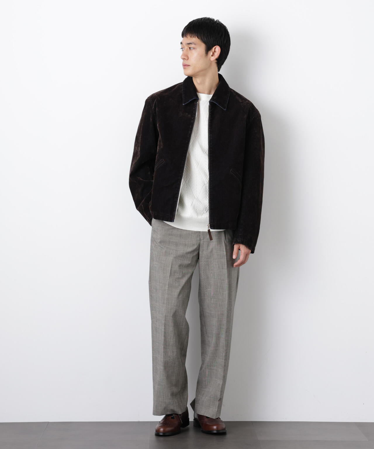 フロッキーデニム スポーツジャケット 6686112207