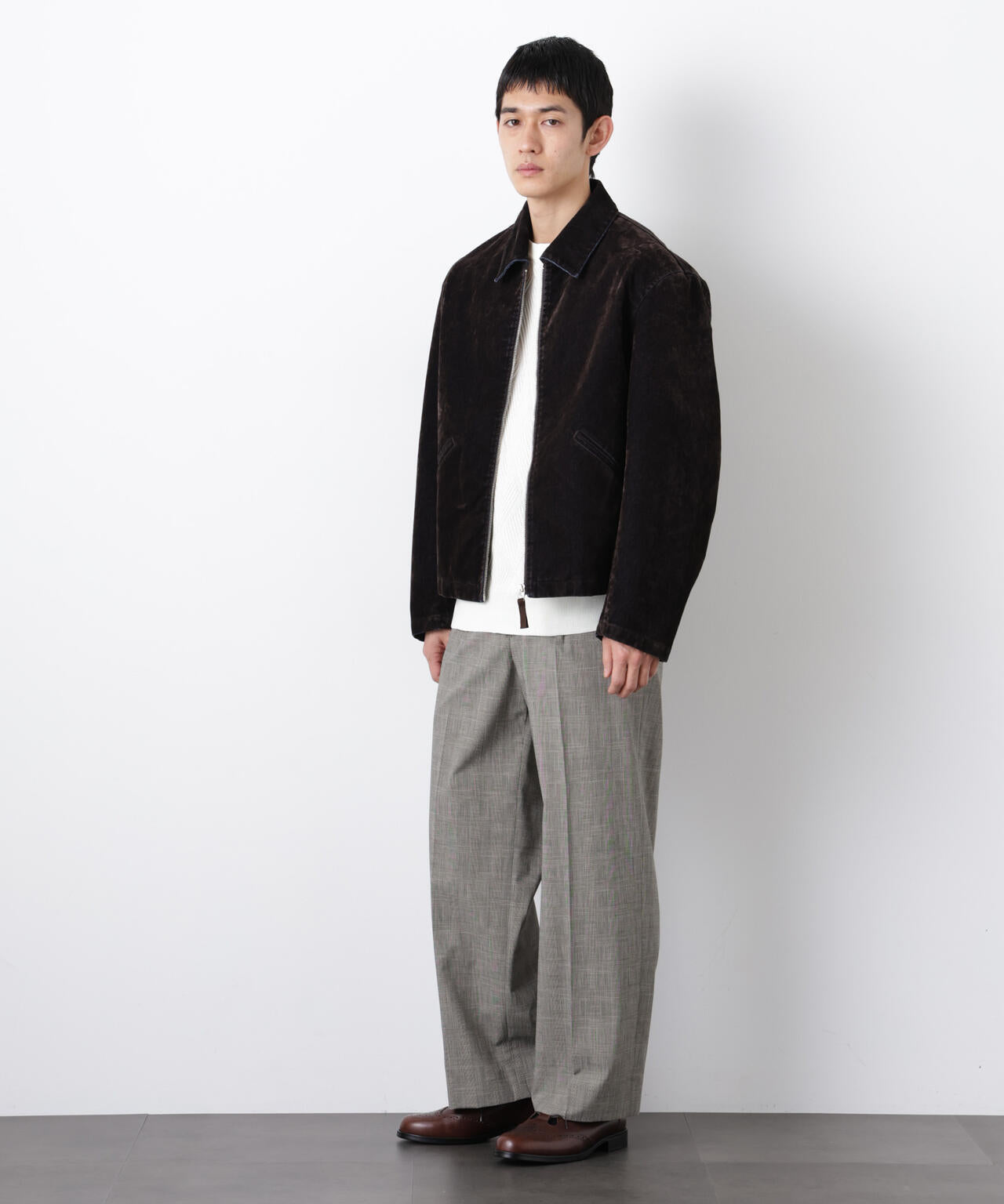 フロッキーデニム スポーツジャケット 6686112207