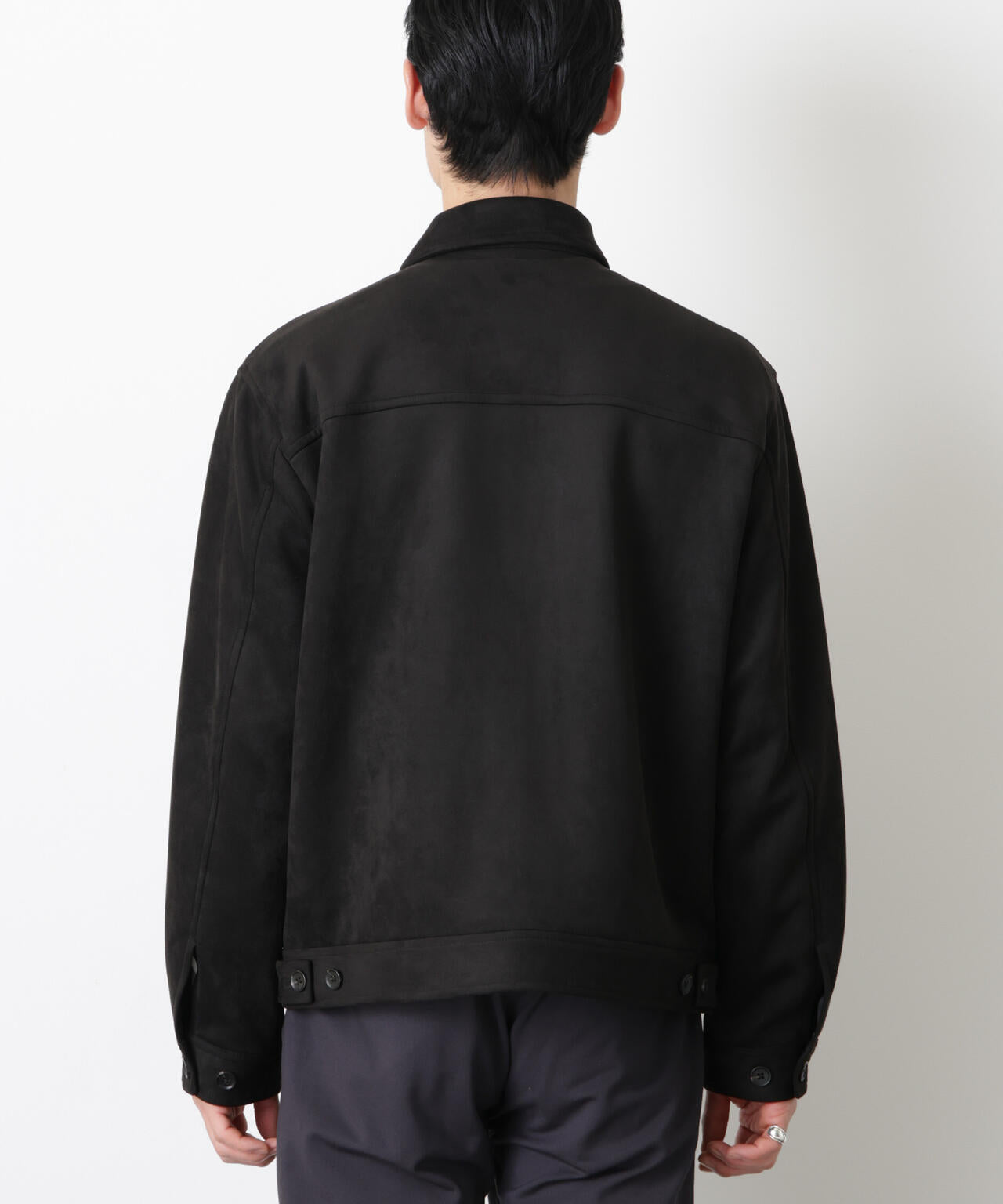 「モダンコンフォート」 フェイクスエードブルゾン 6686112209