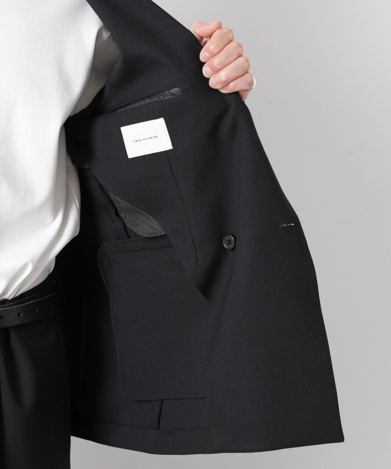 Reflax(R)オックスダブルブレストジャケット(セットアップ可) 6686116201