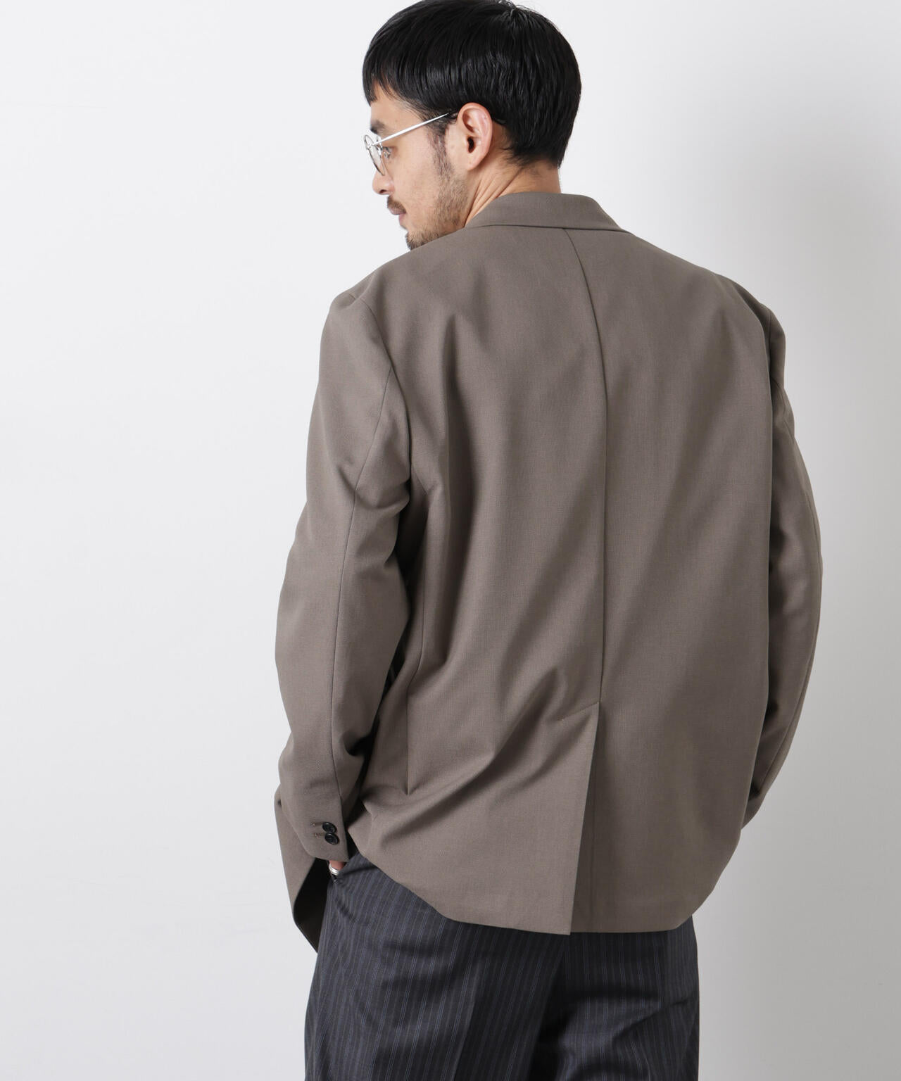 Reflax(R)オックスダブルブレストジャケット(セットアップ可) 6686116201