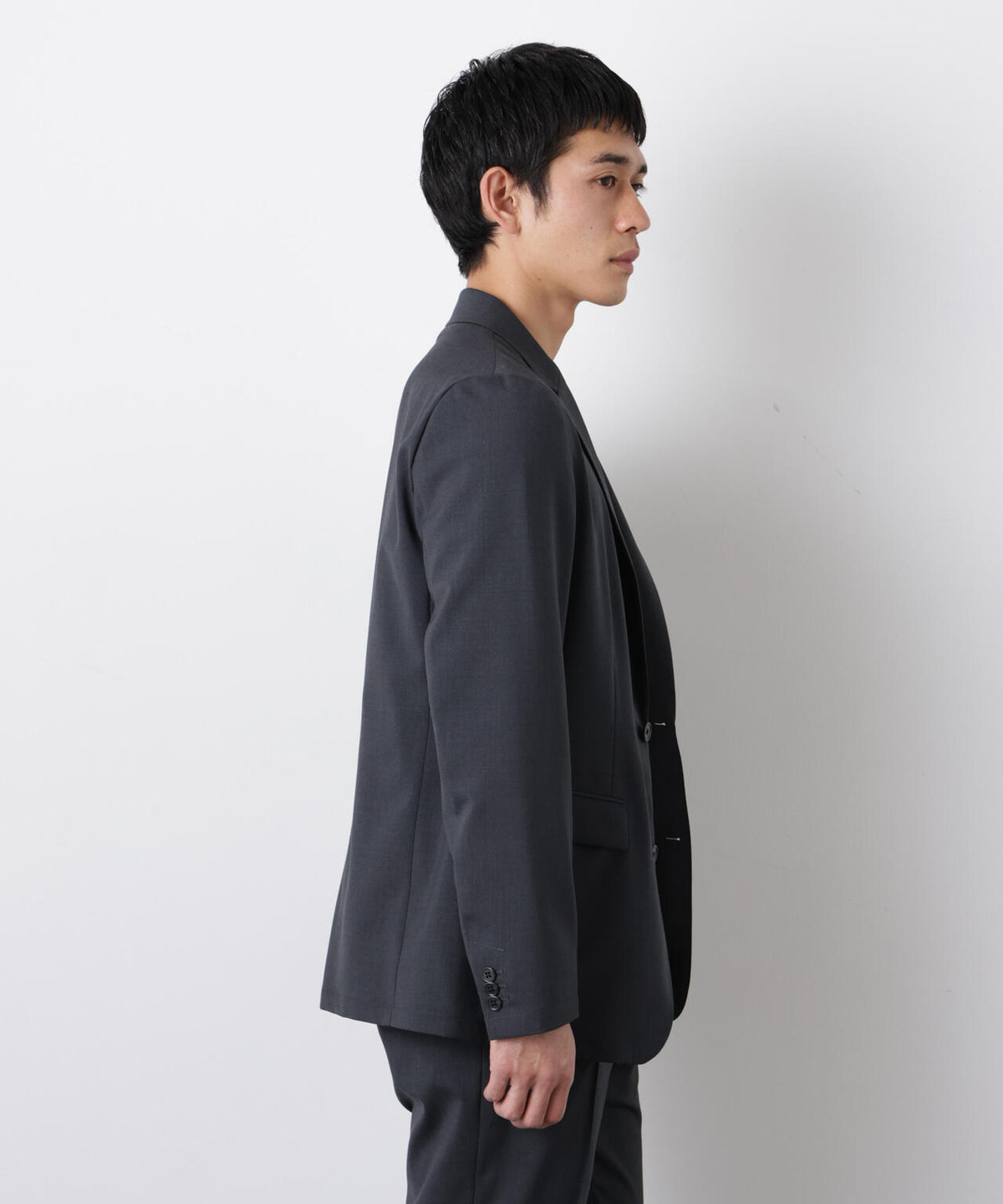 「DamerinoSelect」JAPANfabricウールストレッチジャケット(セットアップ可) 6686117201