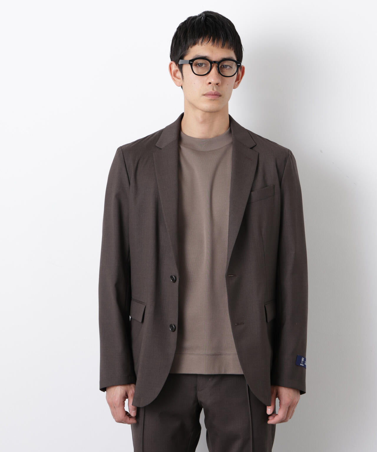 「DamerinoSelect」JAPANfabricウールストレッチジャケット(セットアップ可) 6686117201