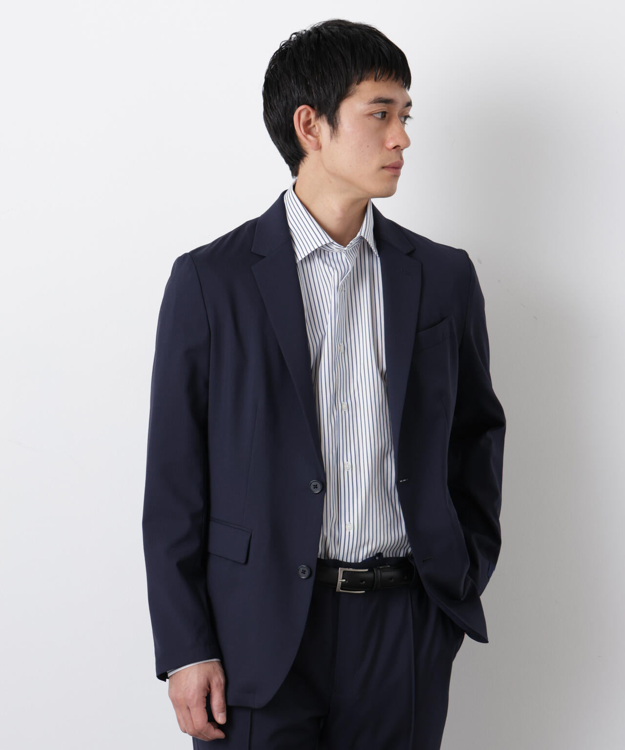 「DamerinoSelect」JAPANfabricウールストレッチジャケット(セットアップ可) 6686117201