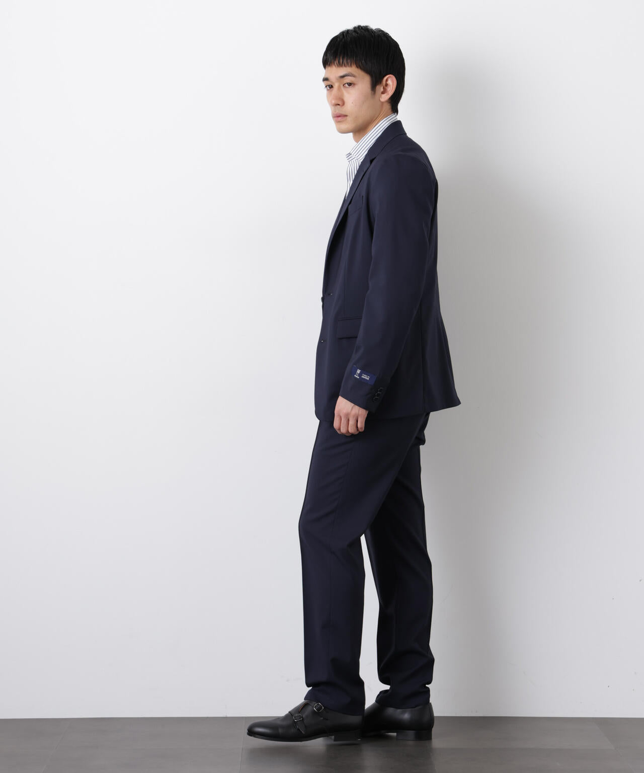 「DamerinoSelect」JAPANfabricウールストレッチジャケット(セットアップ可) 6686117201