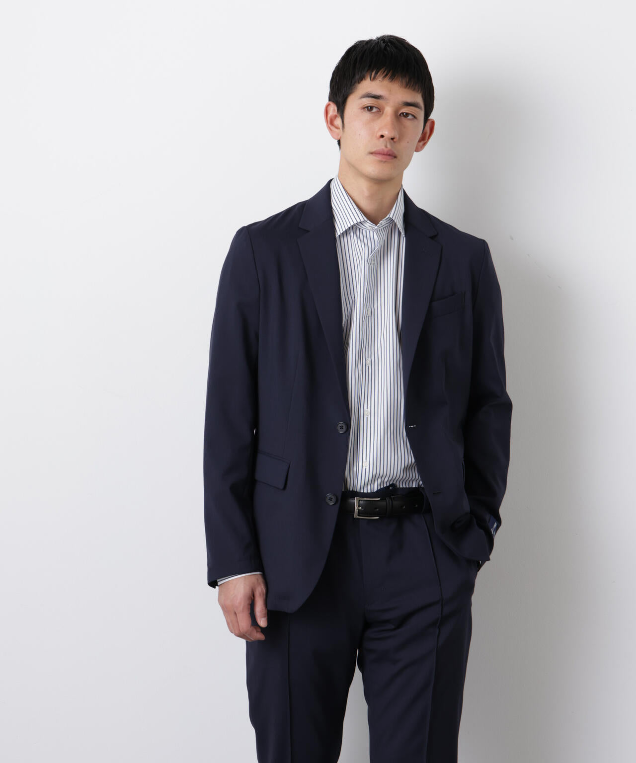 「DamerinoSelect」JAPANfabricウールストレッチジャケット(セットアップ可) 6686117201