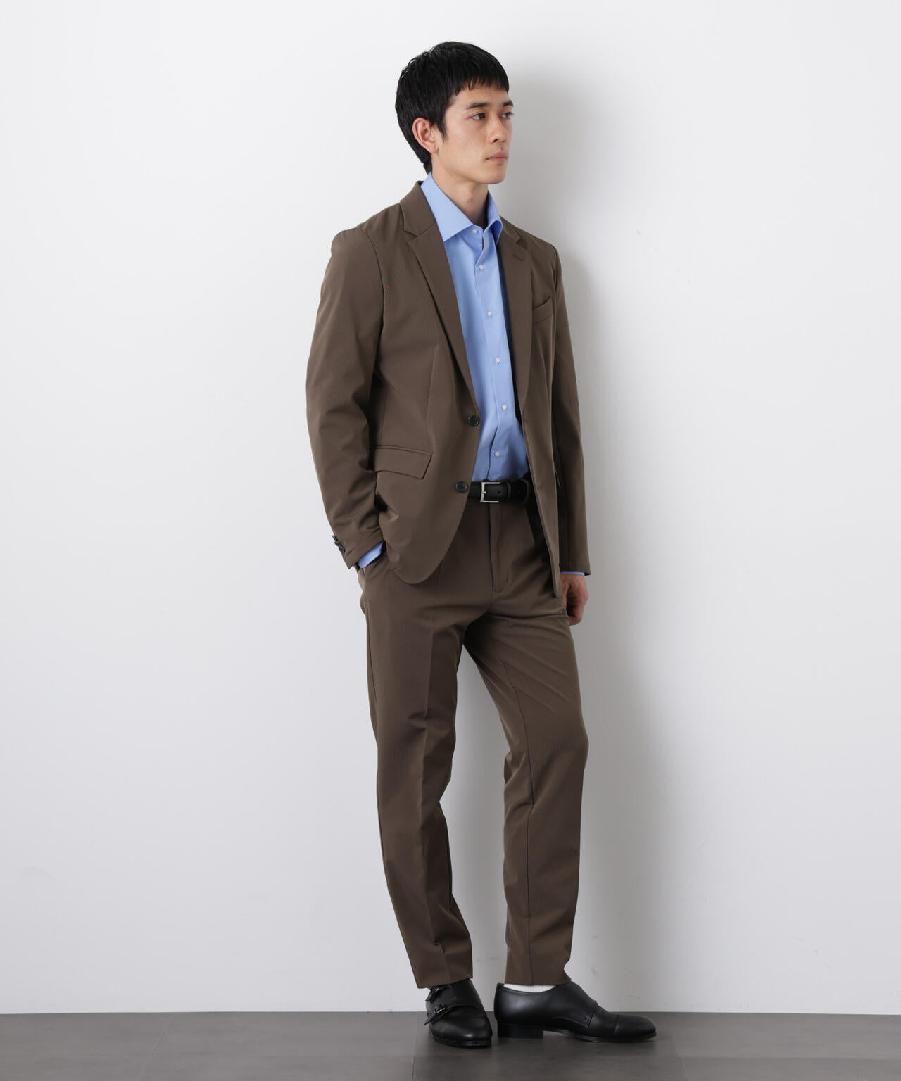 【大人気セットアップ】「Damerino」コードレーンストレッチセットアップ 6686118201