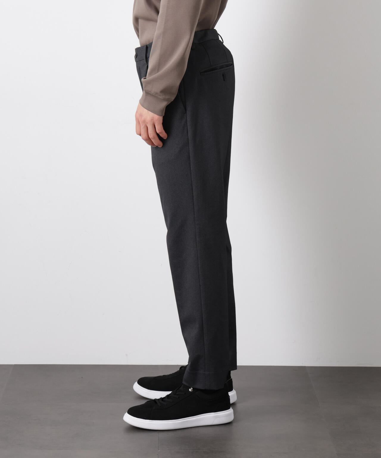 【大人気セットアップ】「Damerino」 軽量ジャージーデニムライクストレッチセットアップ 6686118202