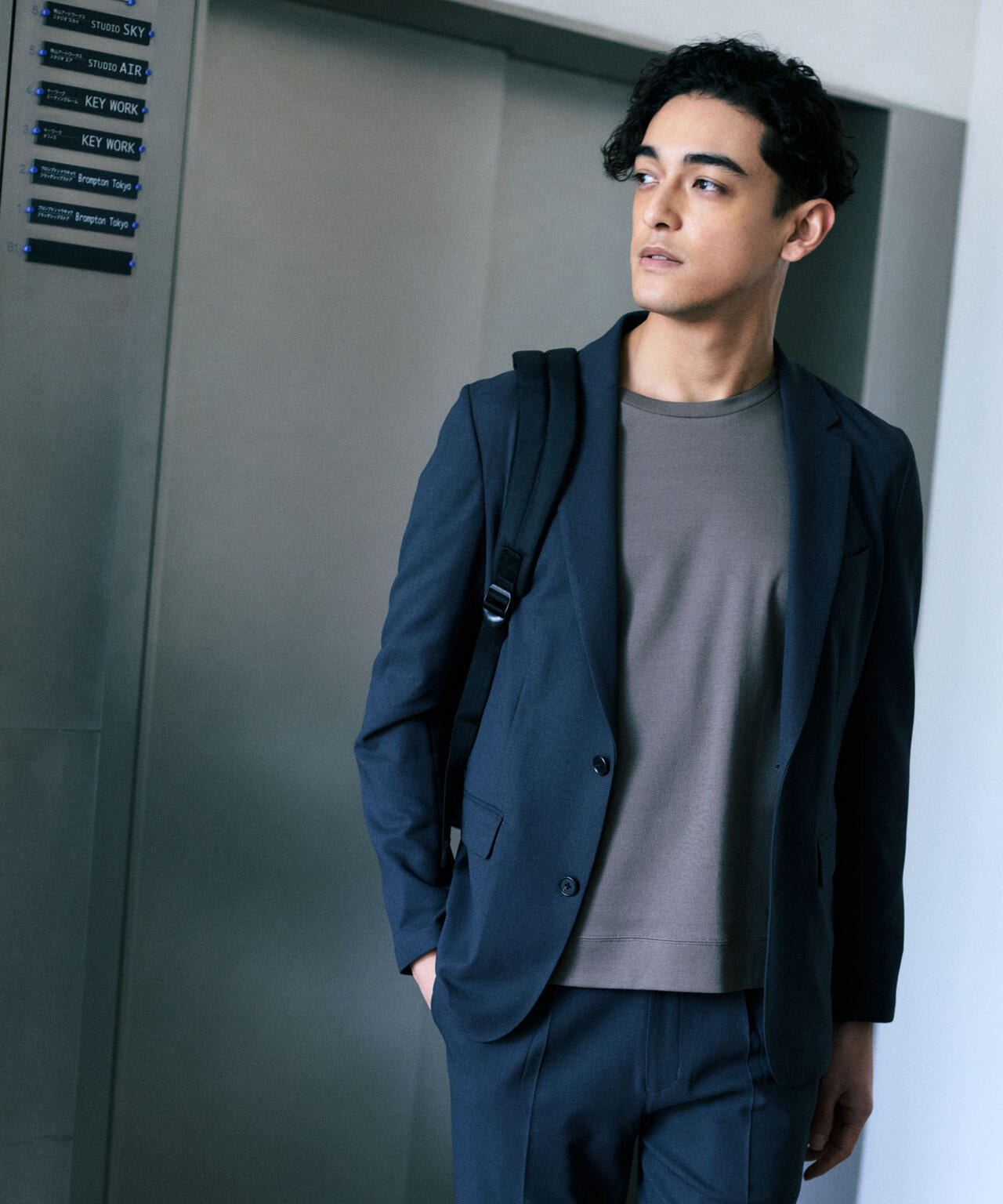 「Damerino」Reflax(R)ドライオックスストレッチセットアップ/吸水速乾 6686118203