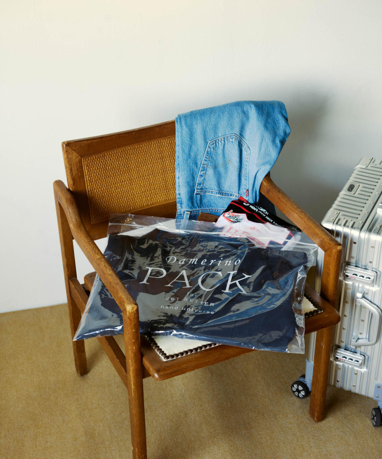 【Begin 5月号掲載】「Damerino Pack」for Jet Setter ブークレージャージセットアップ 6686118207