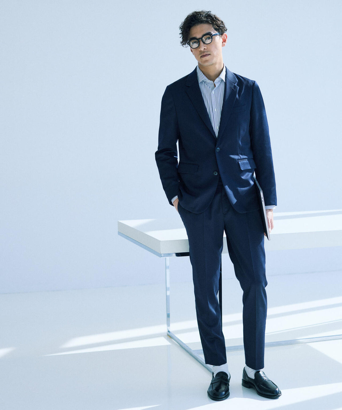 【大人気セットアップ】「Damerino」ExtrafineWoolmix ベネセットアップストレッチ 6686118210