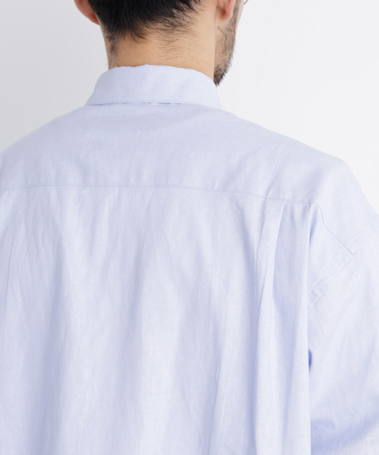 「FRENCH LINEN」リネンコットンレギュラーシャツ 6686120201