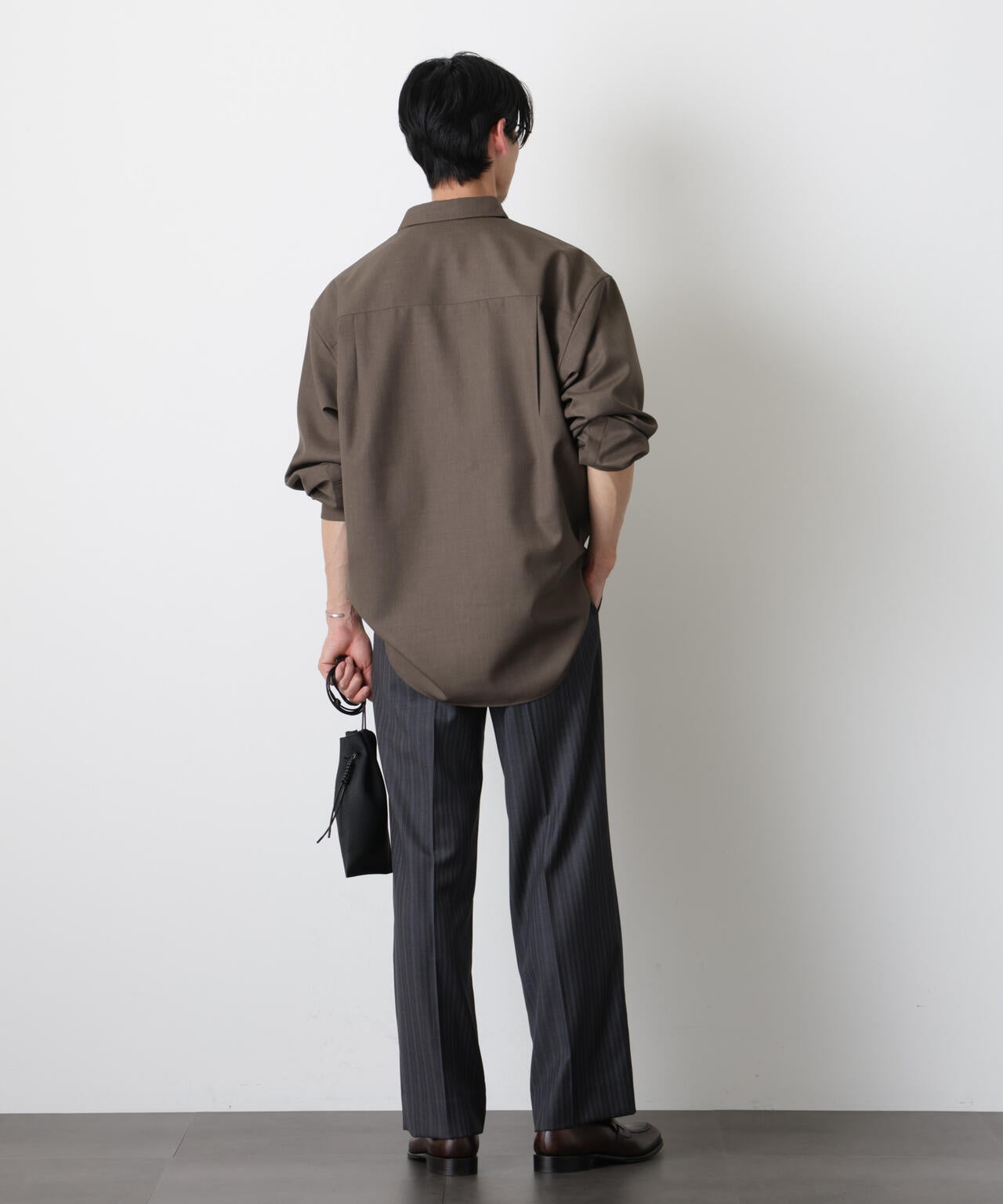 「Gavante」ドライギャバレギュラーカラーシャツ 6686120204