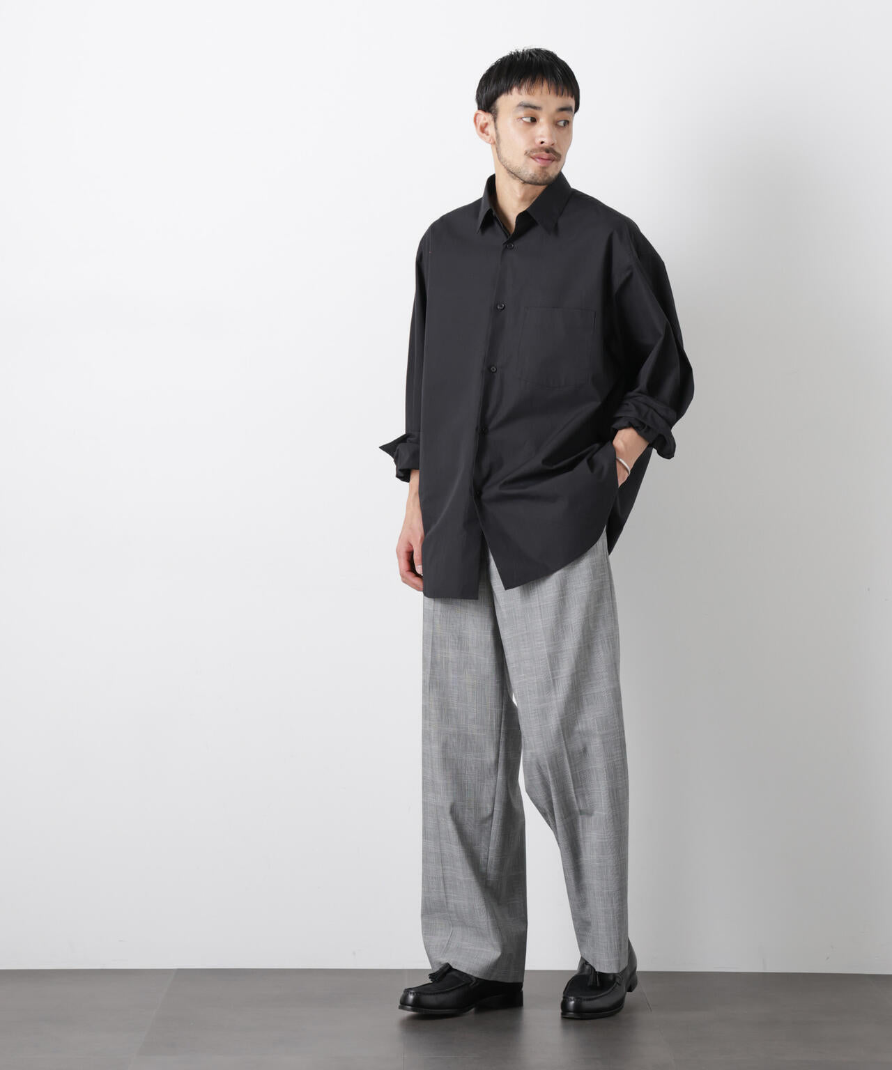 「ASSEMBLANC」 SIDOGRAS シャツ 6686120208