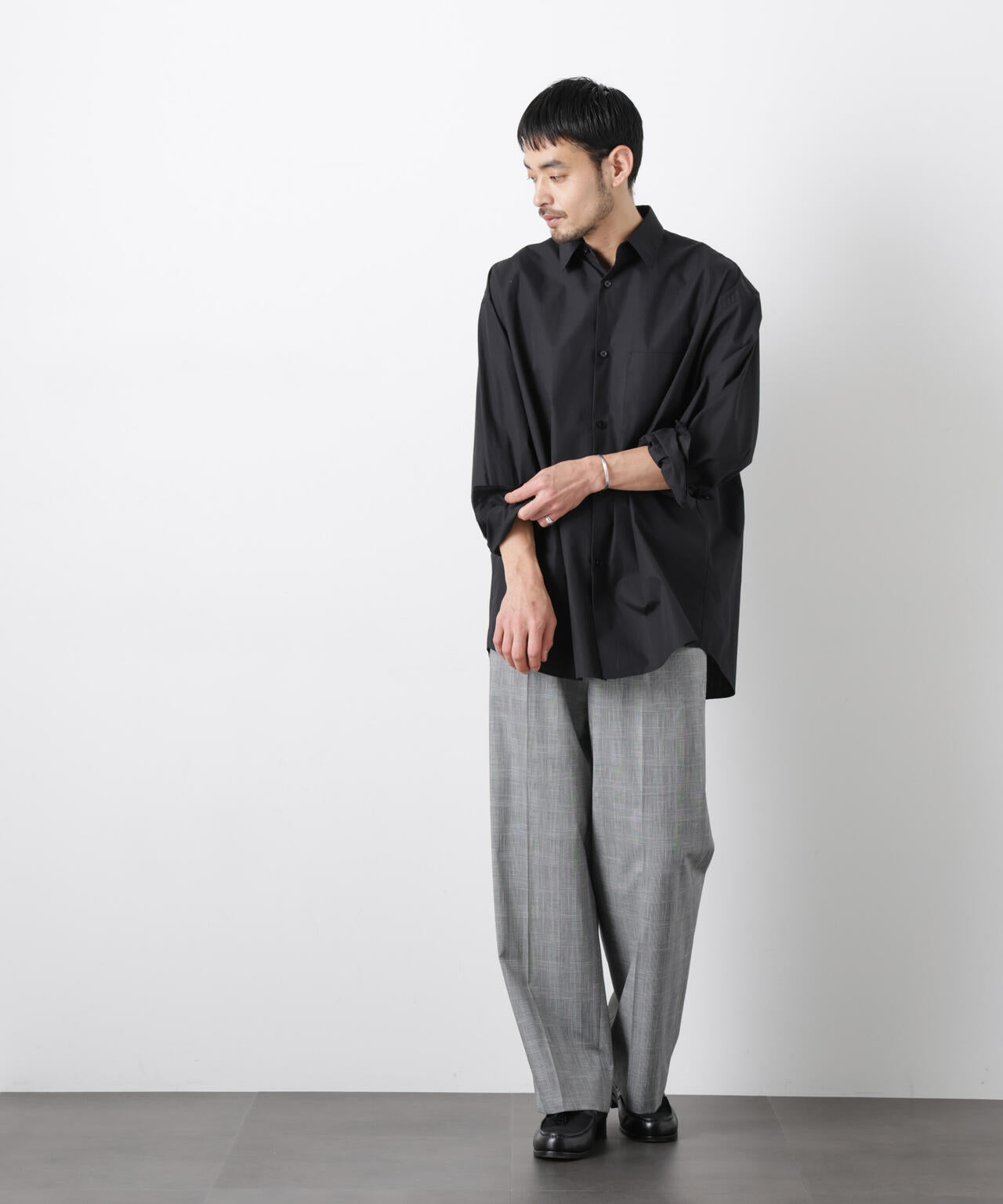 「ASSEMBLANC」 SIDOGRAS シャツ 6686120208