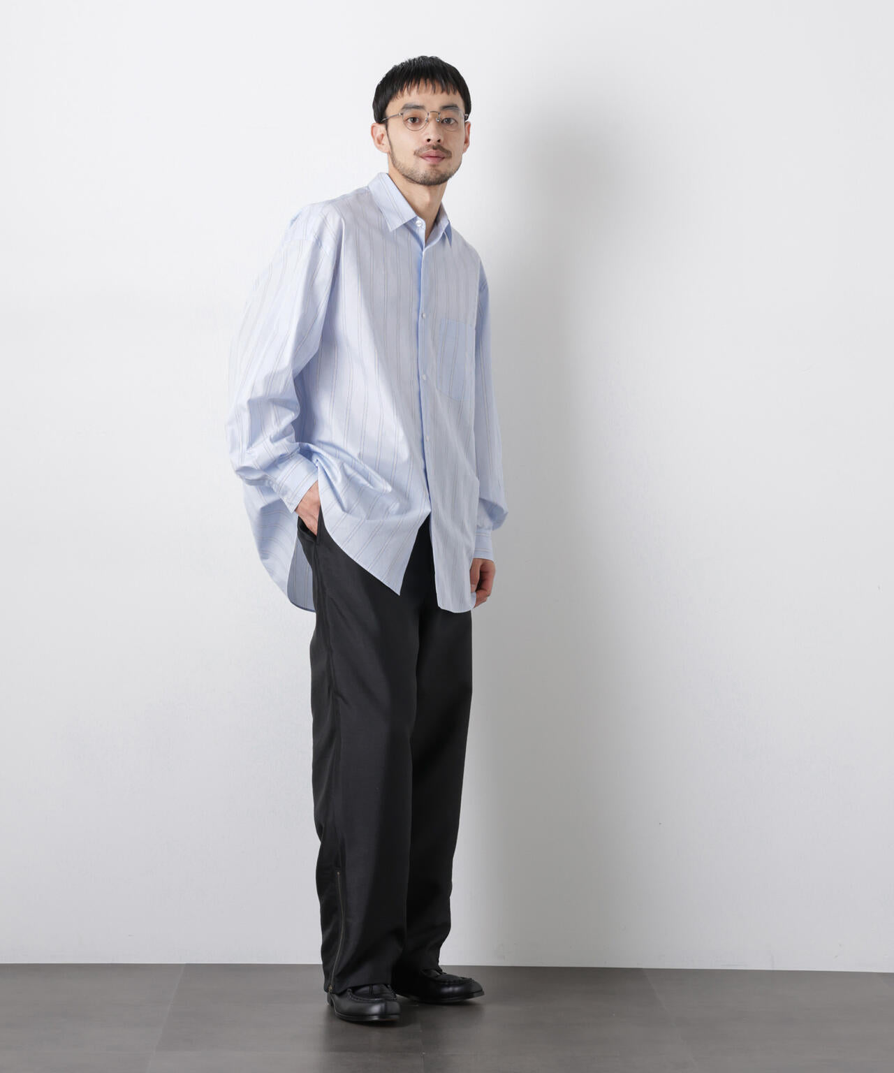 「ASSEMBLANC」 SIDOGRAS シャツ 6686120208