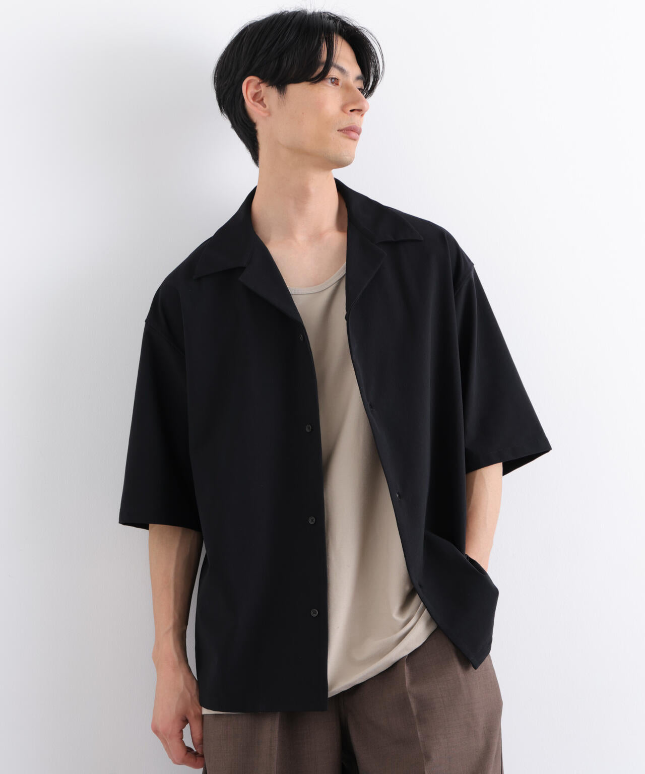 AIR TOOL オープンカラーシャツ 6686121211