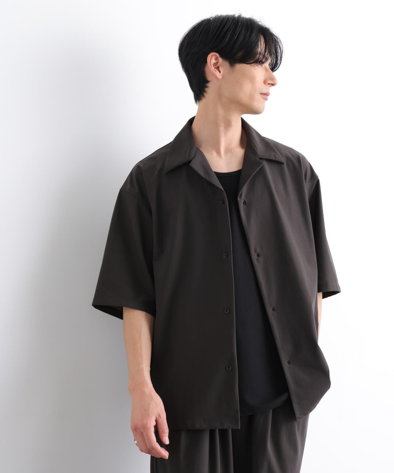 AIR TOOL オープンカラーシャツ 6686121211