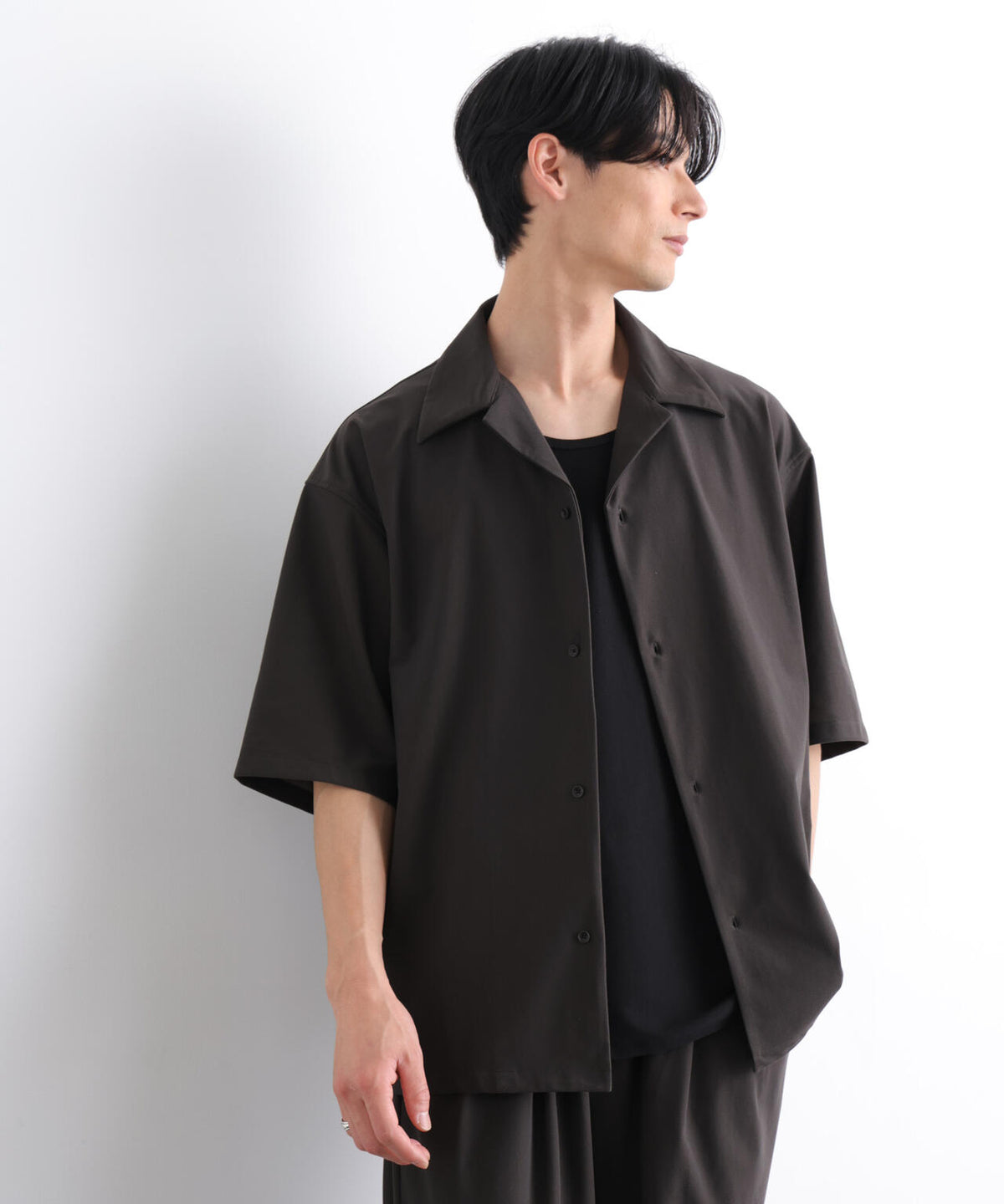 AIR TOOL オープンカラーシャツ 6686121211