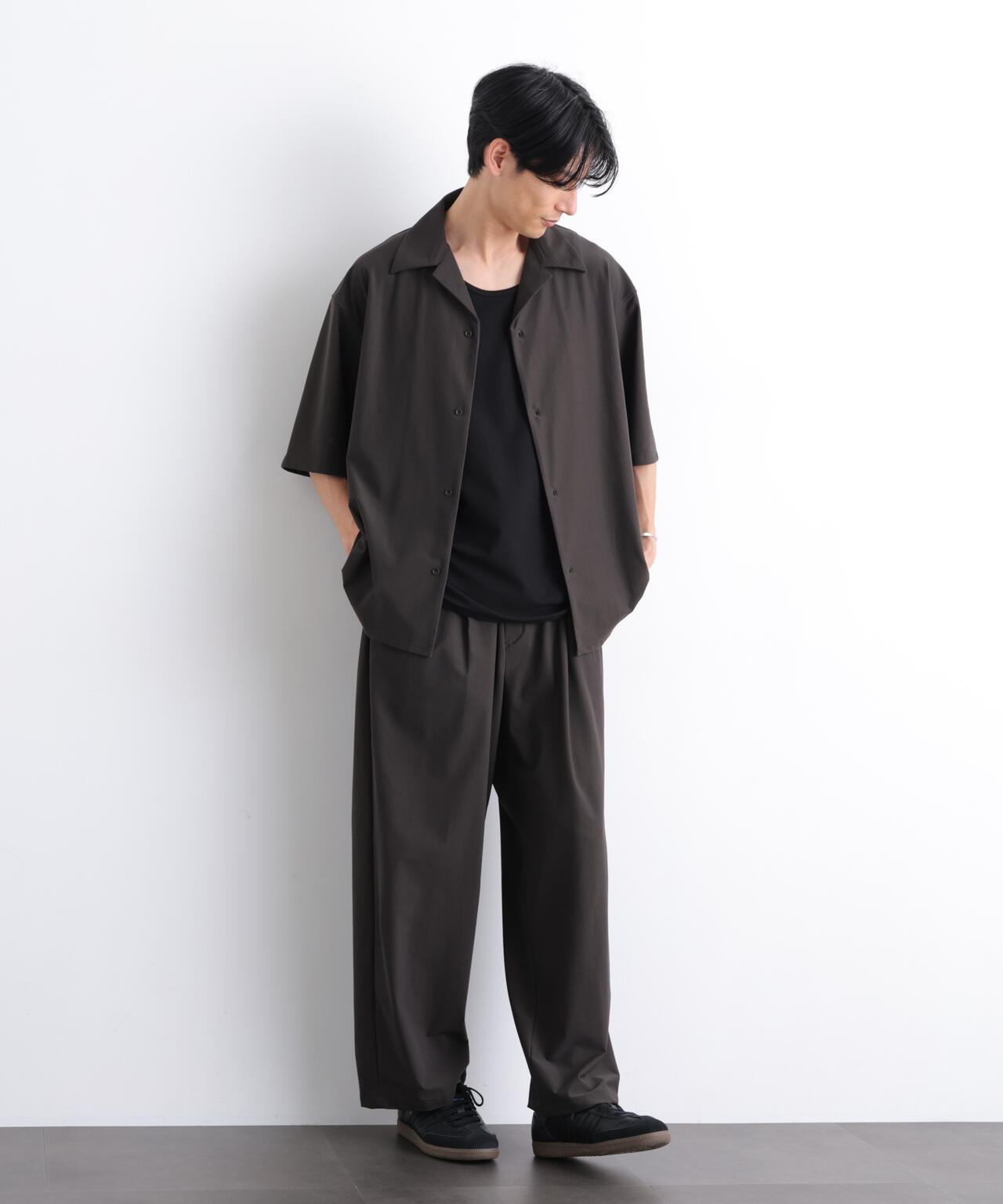 AIR TOOL オープンカラーシャツ 6686121211