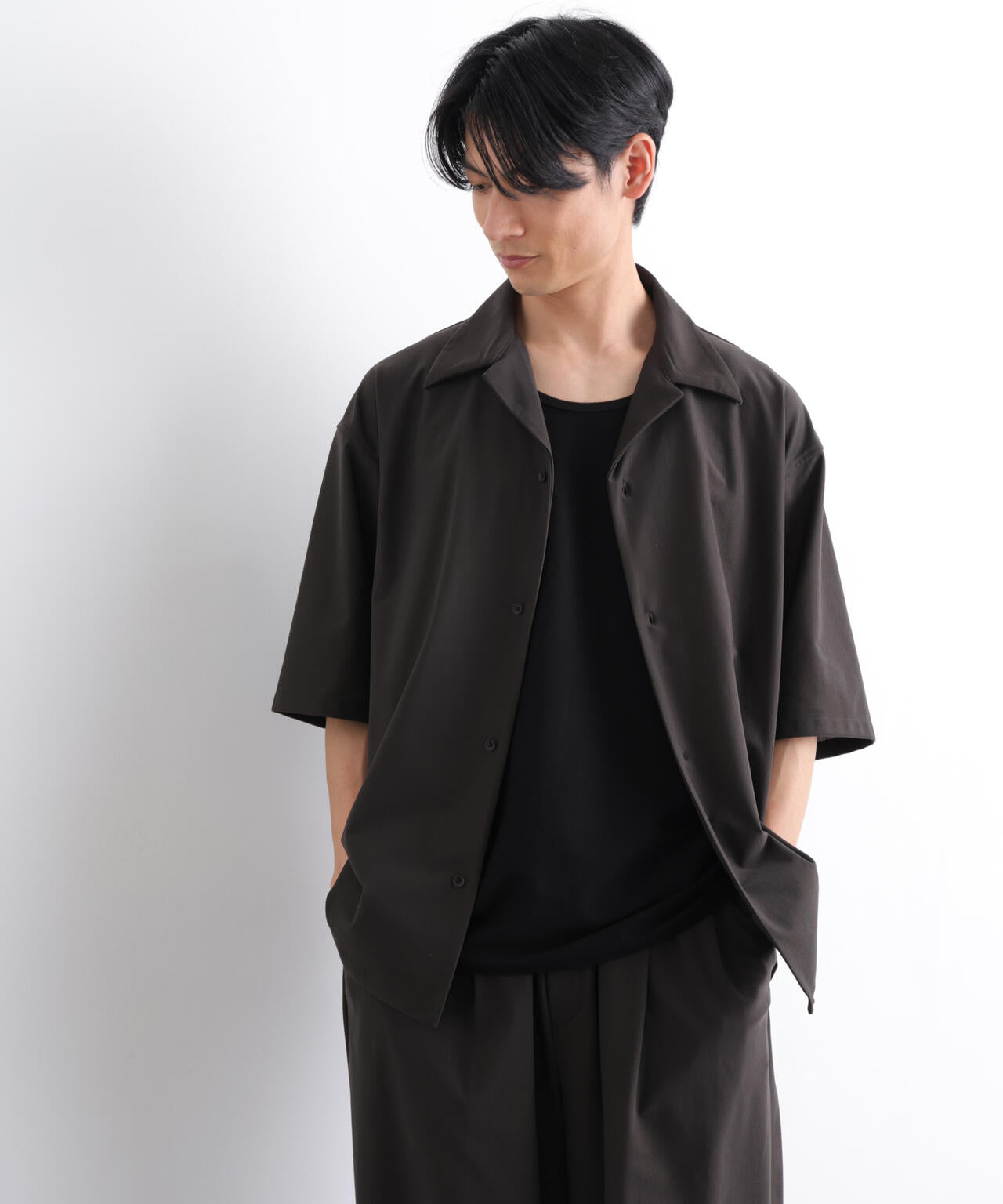 AIR TOOL オープンカラーシャツ 6686121211