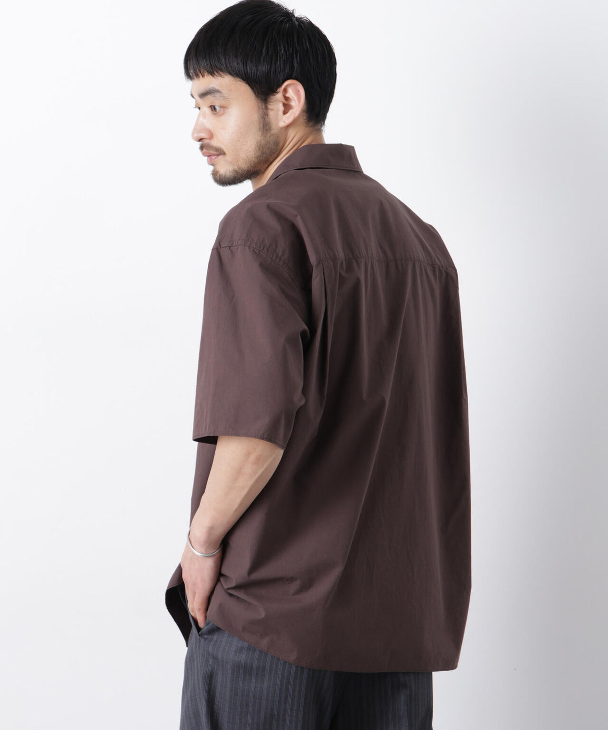 「OtoNANO」 タイプライター ウォッシュシャツ 6686121218