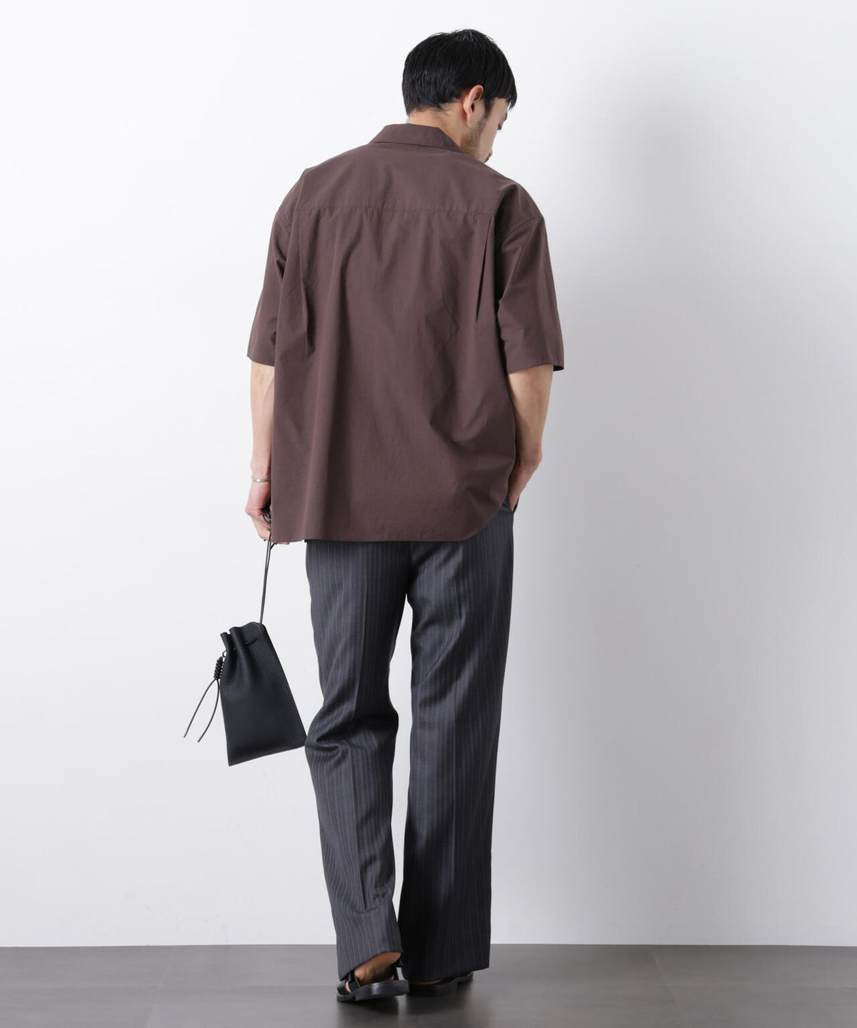 「OtoNANO」 タイプライター ウォッシュシャツ 6686121218